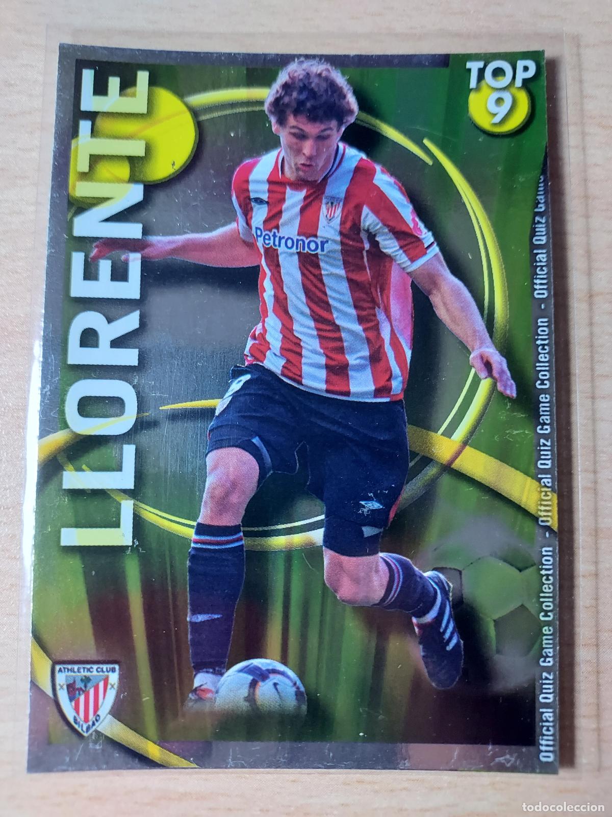Cromos de f&uacute;tbol: 2010-2011 - 625 LLORENTE (LISO AMARILLO) - ATHLETIC DE BILBAO - MUNDICROMO