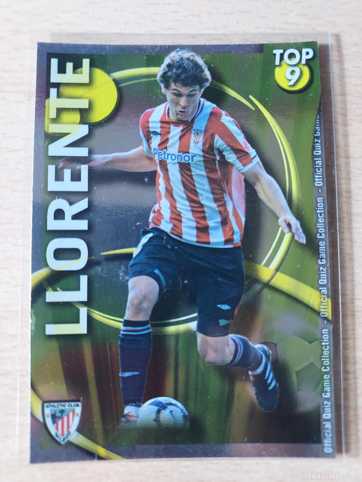 Cromos de f&uacute;tbol: 2010-2011 - 625 LLORENTE (LISO AMARILLO) - ATHLETIC DE BILBAO - MUNDICROMO