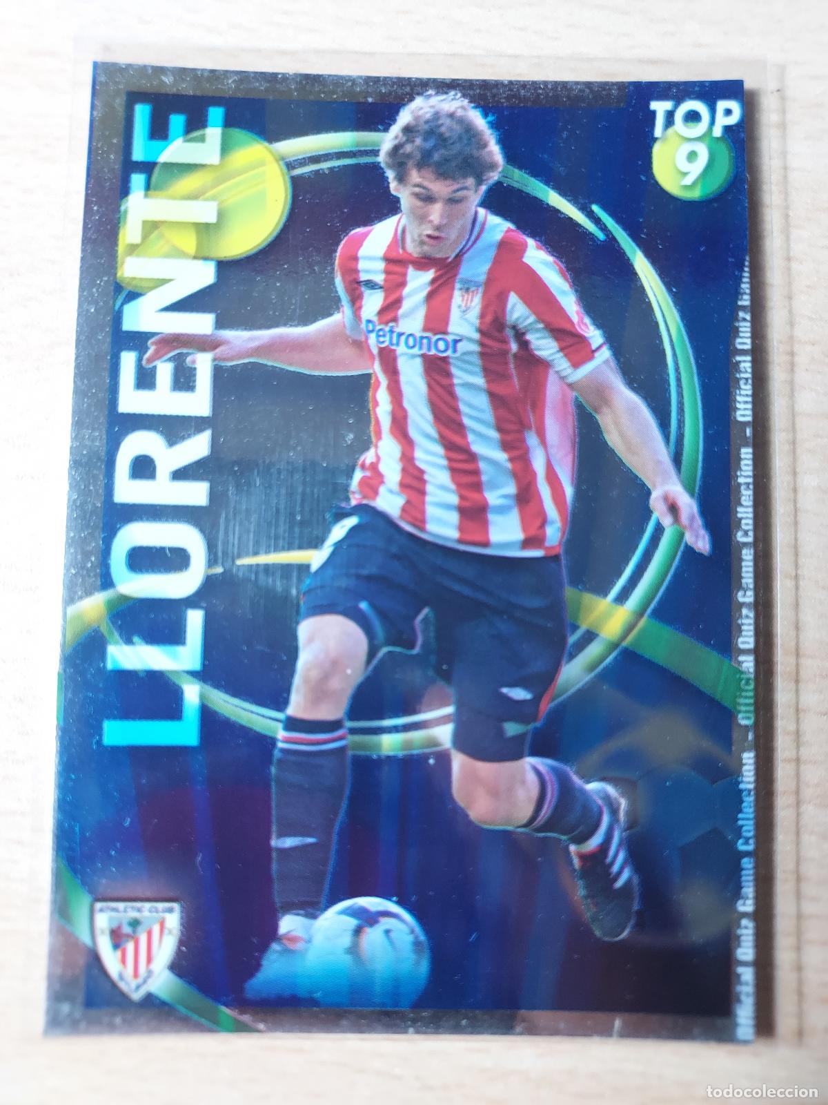 Cromos de f&uacute;tbol: 2010-2011 - 625 LLORENTE (LISO AZUL) - ATHLETIC DE BILBAO - MUNDICROMO