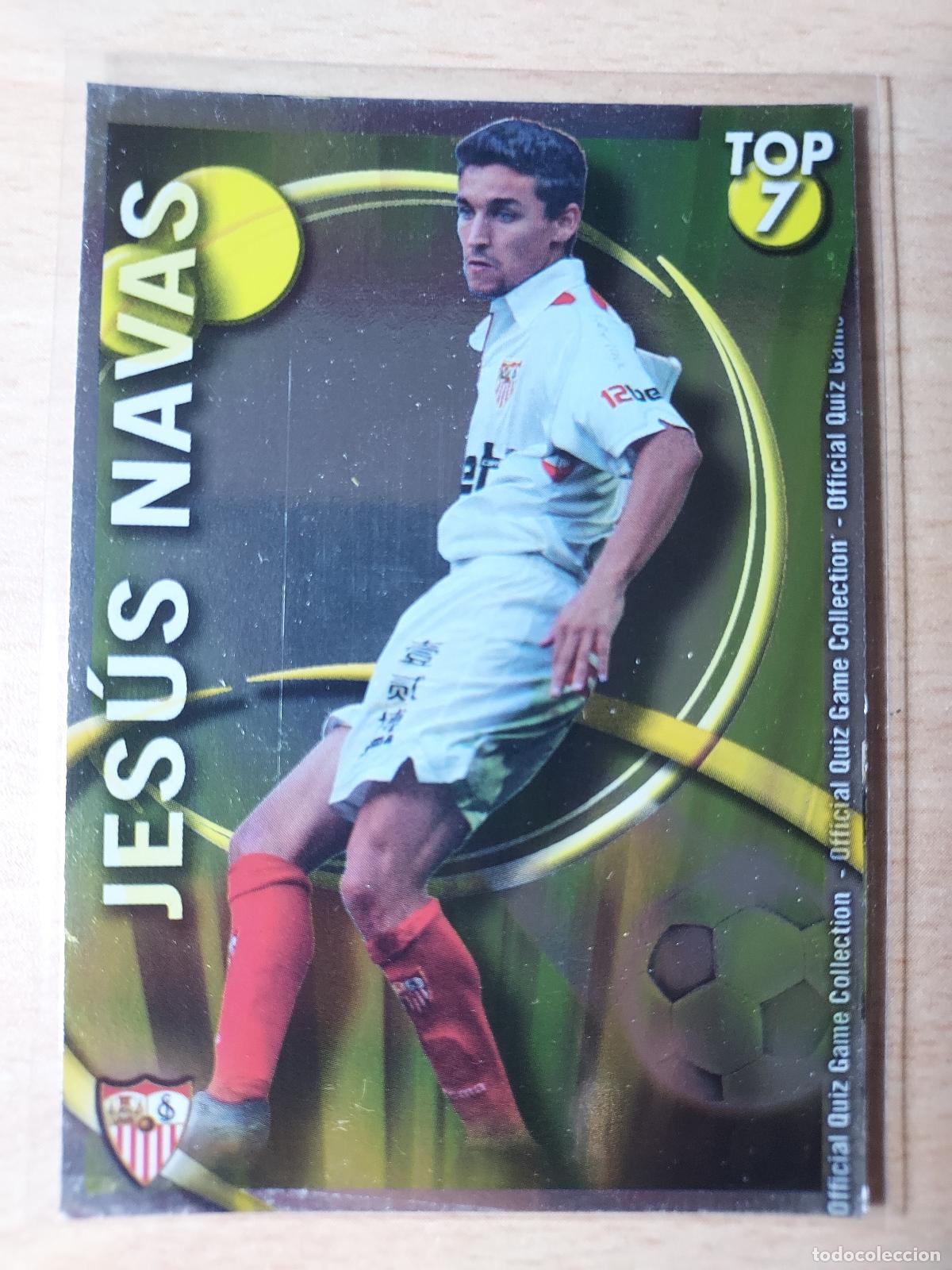 Cromos de f&uacute;tbol: 2010-2011 - 597 JESUS NAVAS (LISO AMARILLO) - SEVILLA FC - MUNDICROMO
