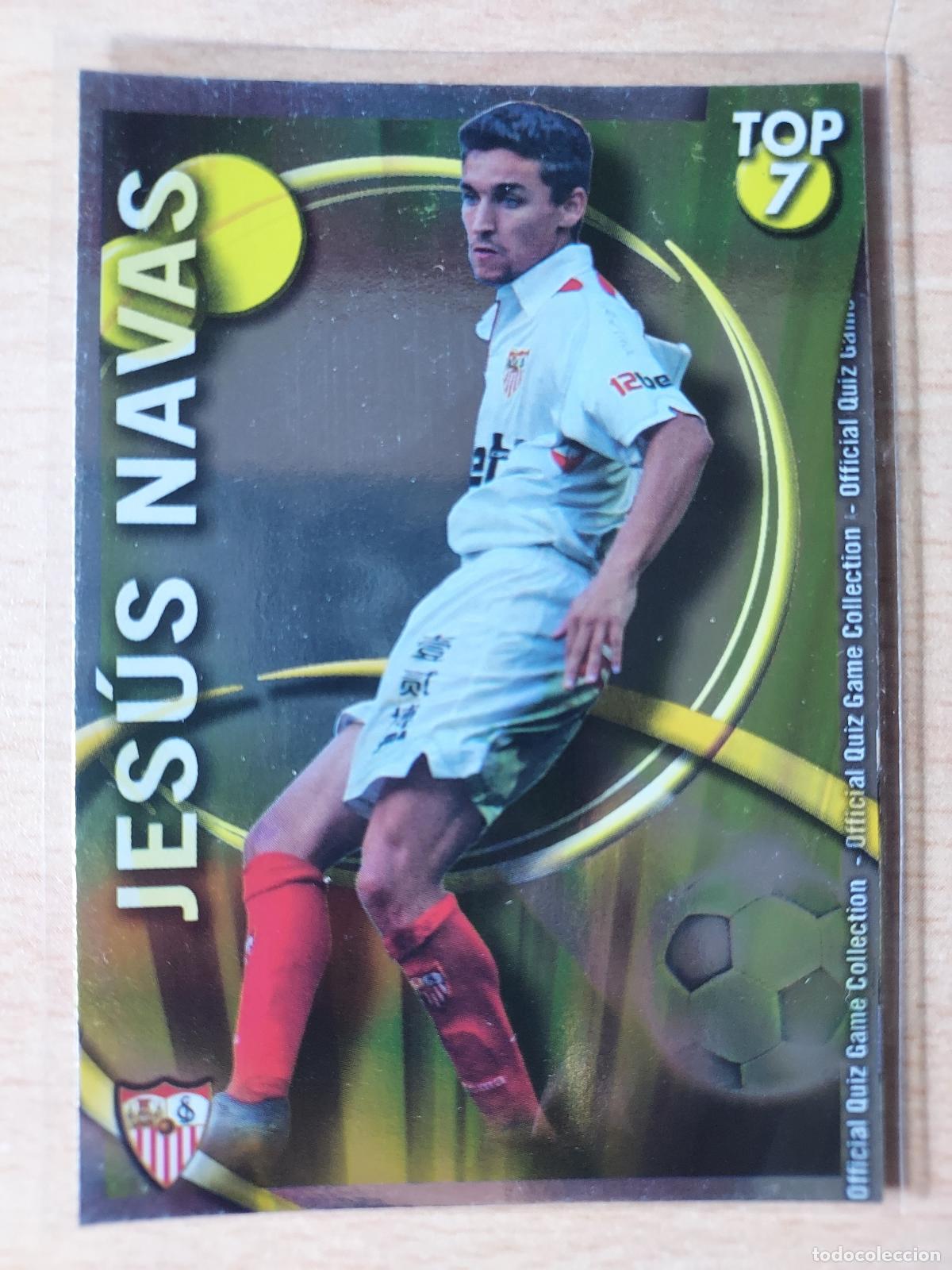 Cromos de f&uacute;tbol: 2010-2011 - 597 JESUS NAVAS (LISO AMARILLO) - SEVILLA FC - MUNDICROMO