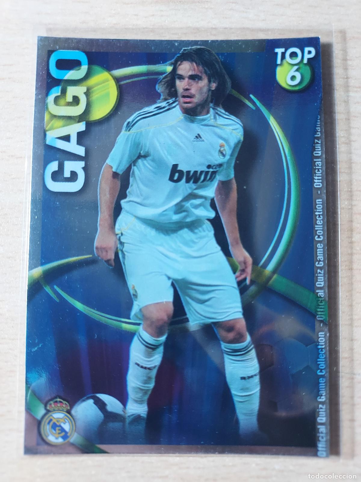 Football Stickers: 2010-2011 - 587 GAGO (LISO AZUL) - REAL MADRID - MUNDICROMO