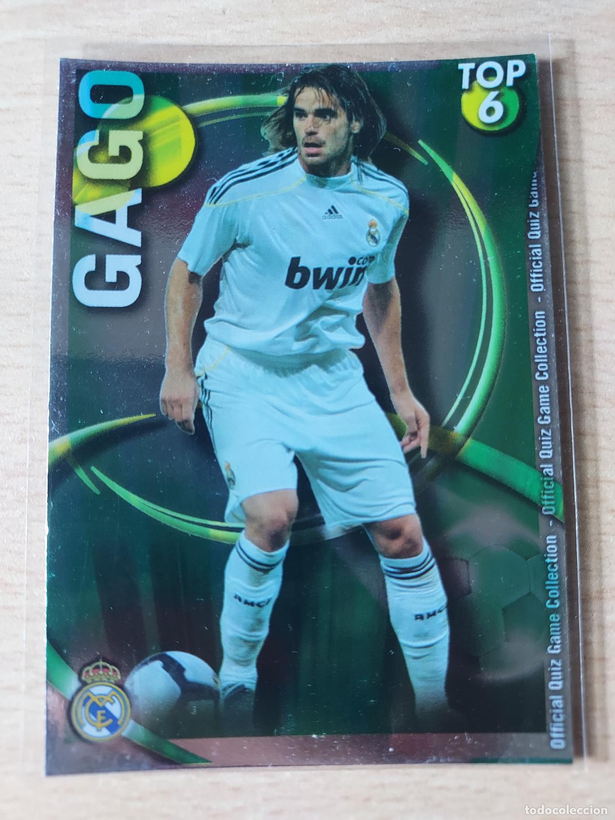 Fu&szlig;ball-Sticker: 2010-2011 - 587 GAGO (LISO VERDE) - REAL MADRID - MUNDICROMO