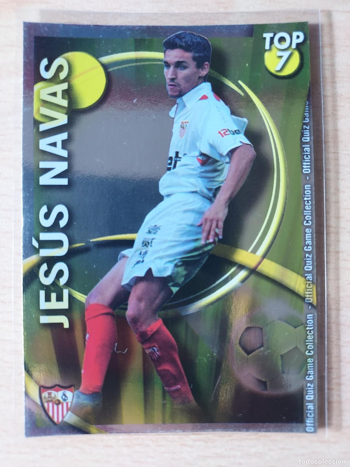 Cartes &agrave; collectionner de Football: 2010-2011 - 597 JESUS NAVAS (LISO AMARILLO) - SEVILLA FC - MUNDICROMO