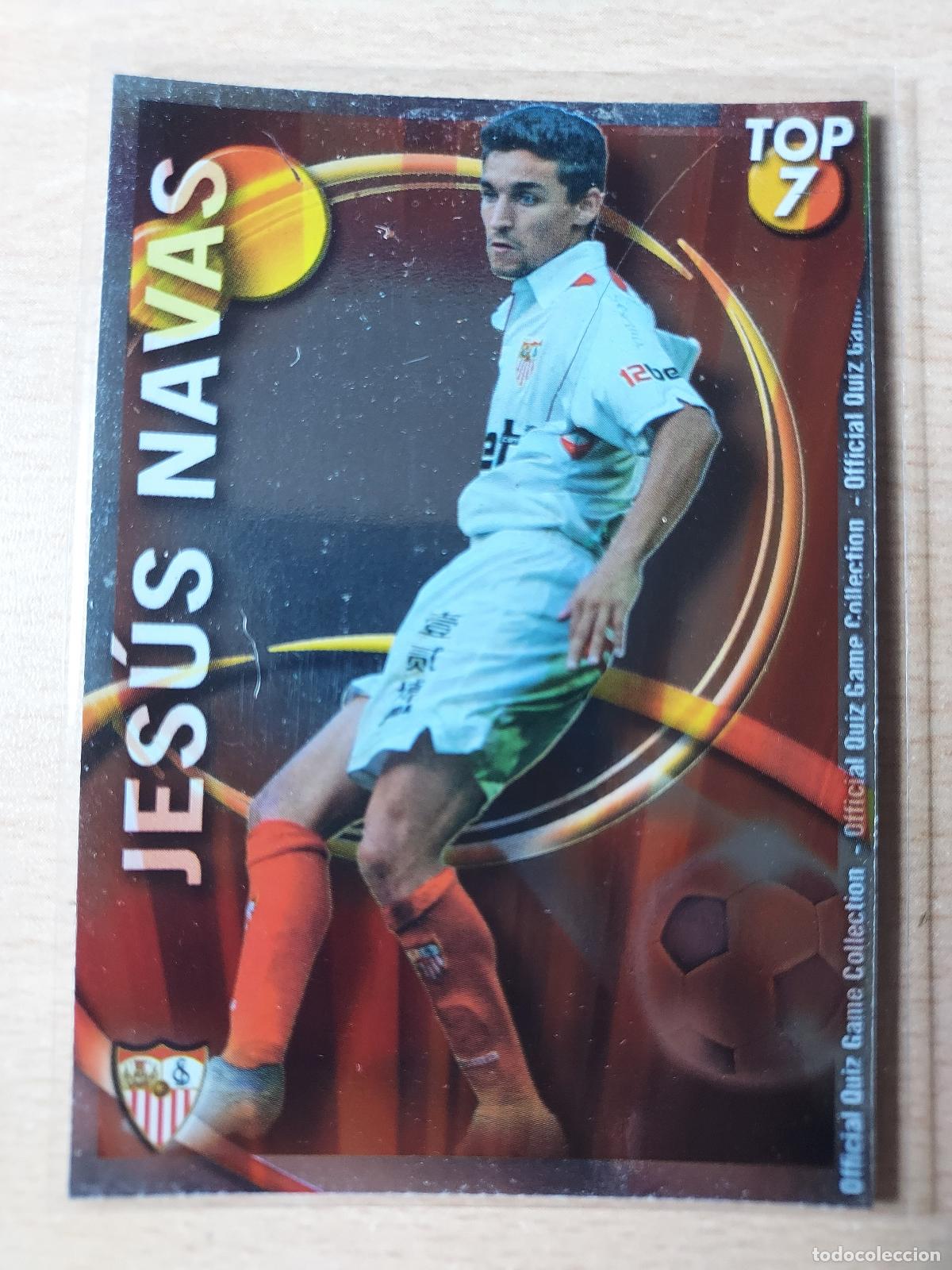 Cartes &agrave; collectionner de Football: 2010-2011 - 597 JESUS NAVAS (LISO ROJO) - SEVILLA FC - MUNDICROMO
