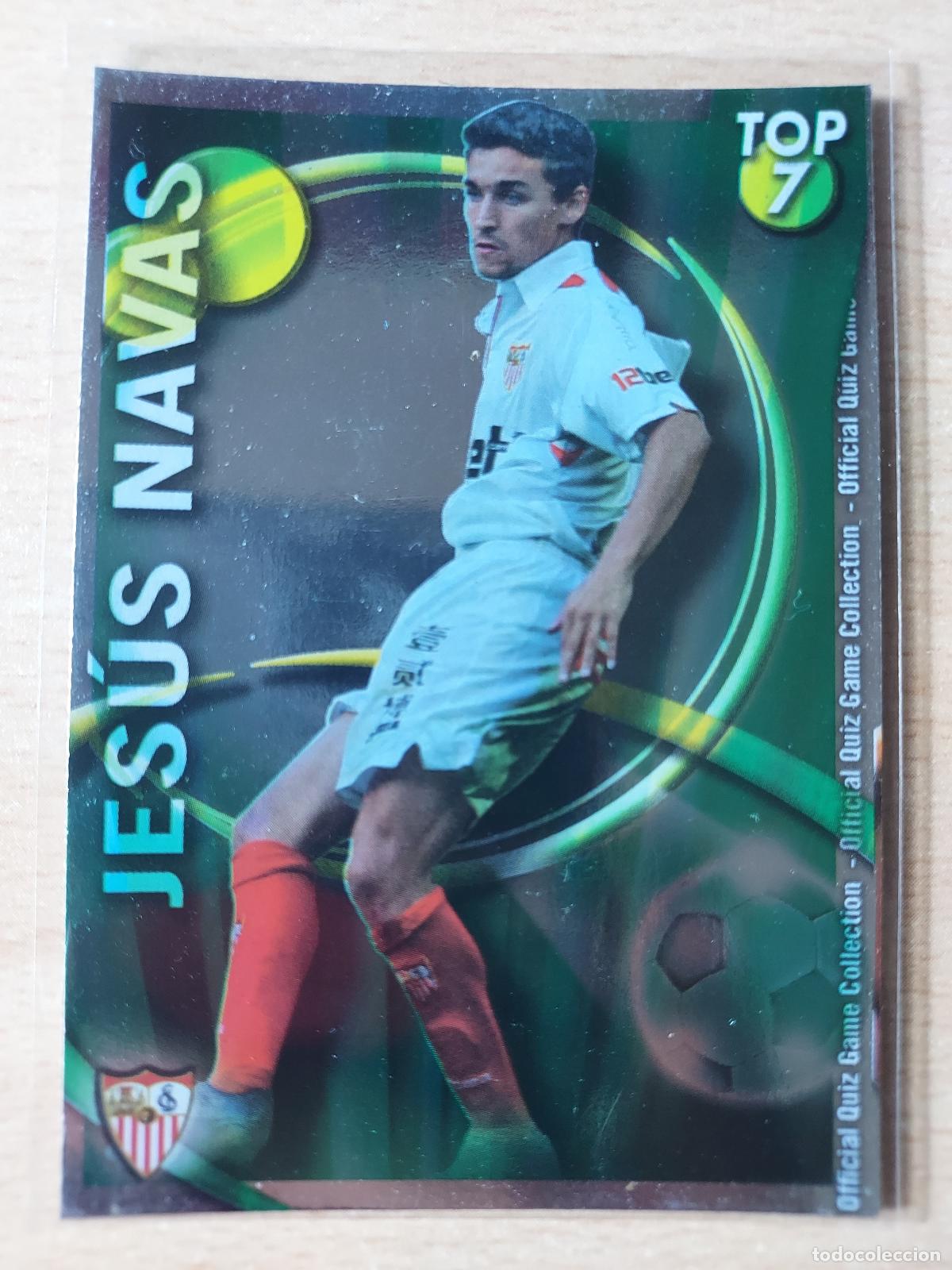 Cartes &agrave; collectionner de Football: 2010-2011 - 597 JESUS NAVAS (LISO VERDE) - SEVILLA FC - MUNDICROMO