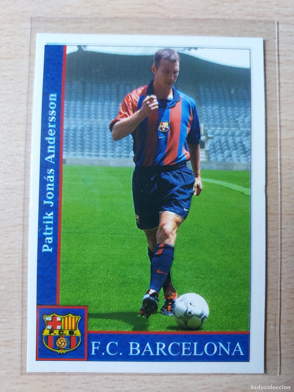 Cartes &agrave; collectionner de Football: 2001-2002 - 76 ANDERSSON - FC BARCELONA - MUNDICROMO