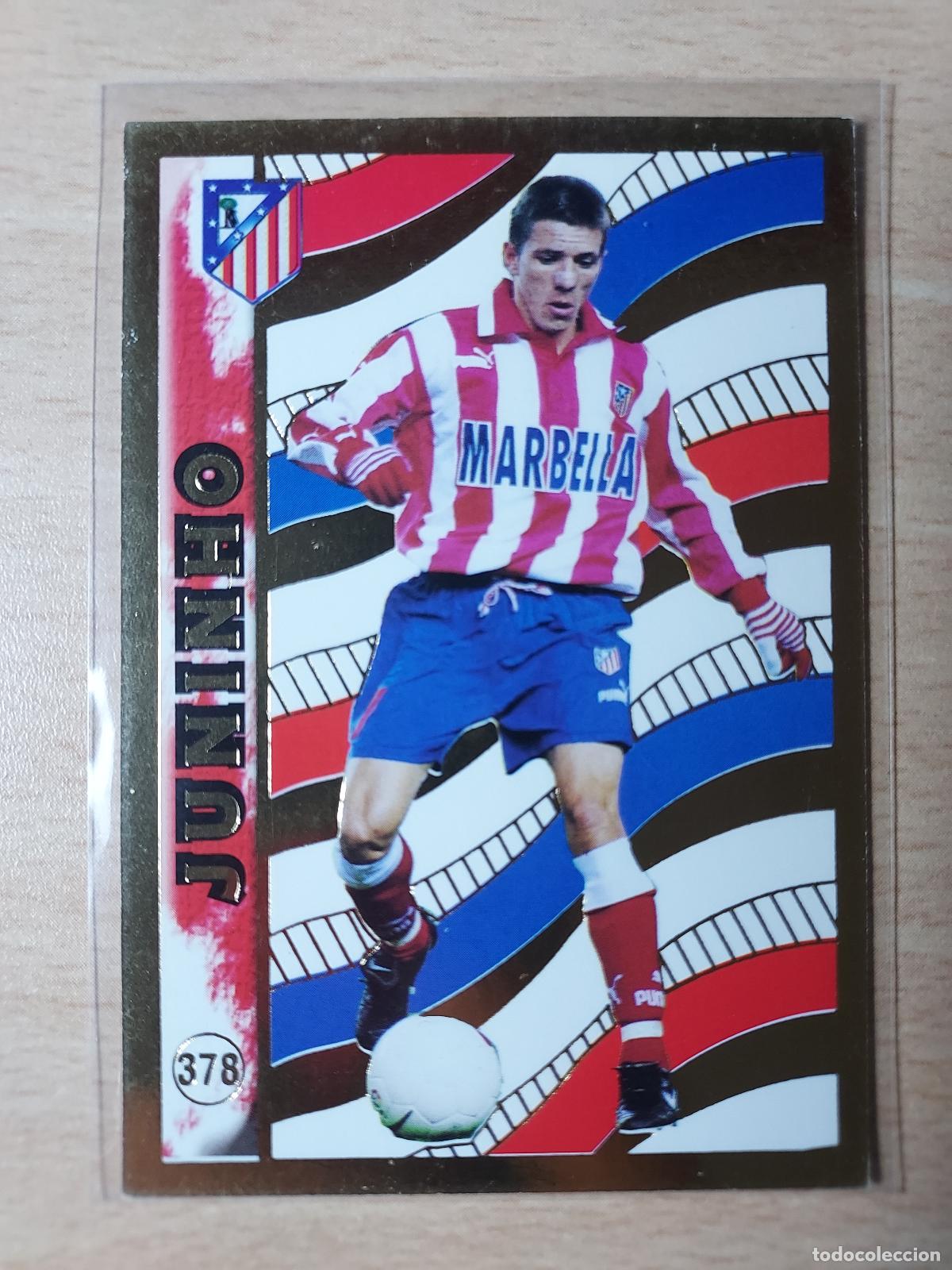 Cartes &agrave; collectionner de Football: 1998-1999 - 378 JUNINHO - ATLETICO DE MADRID - MUNDICROMO