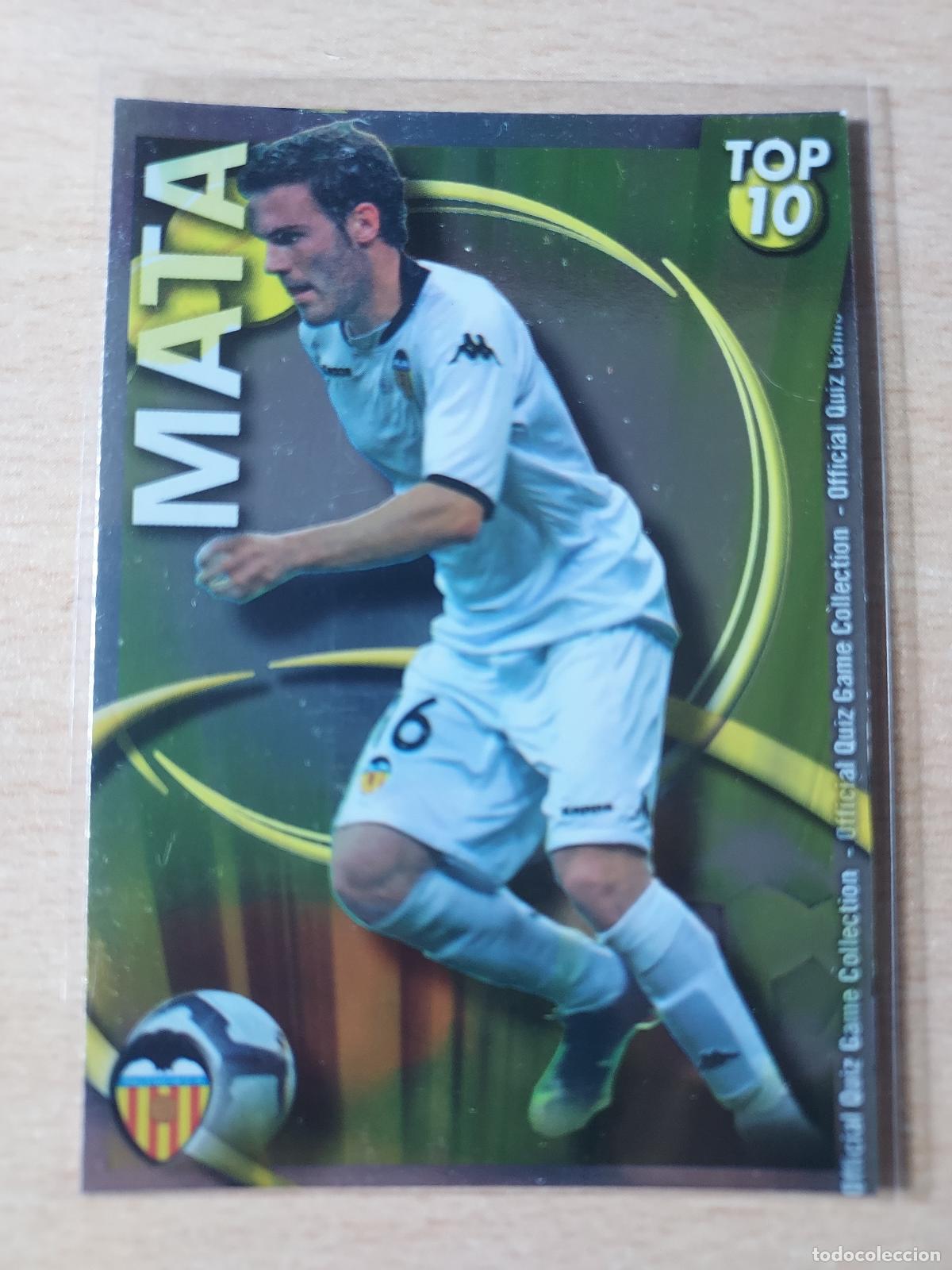 Cartes &agrave; collectionner de Football: 2010-2011 - 616 MATA (LISO AMARILLO) - VALENCIA CF - MUNDICROMO
