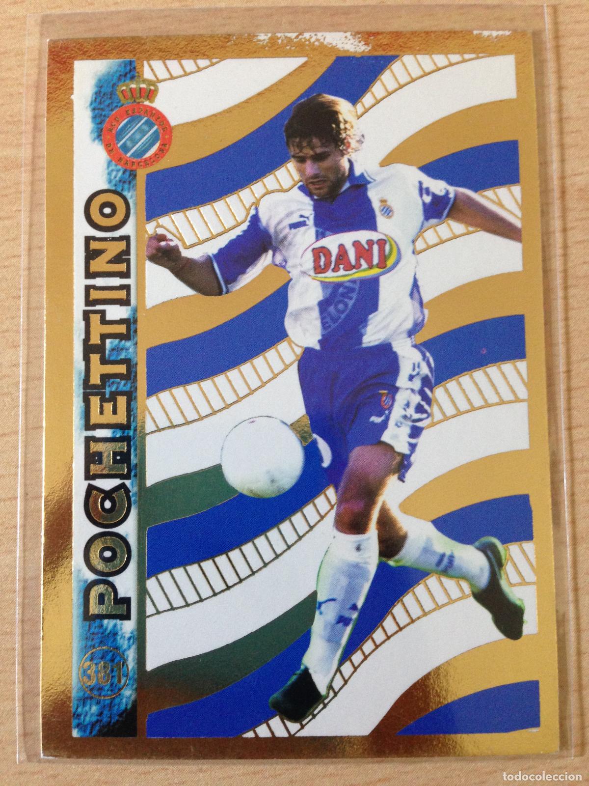 Cartes &agrave; collectionner de Football: 1998-1999 - 381 POCHETTINO - RCD ESPANYOL - MUNDICROMO