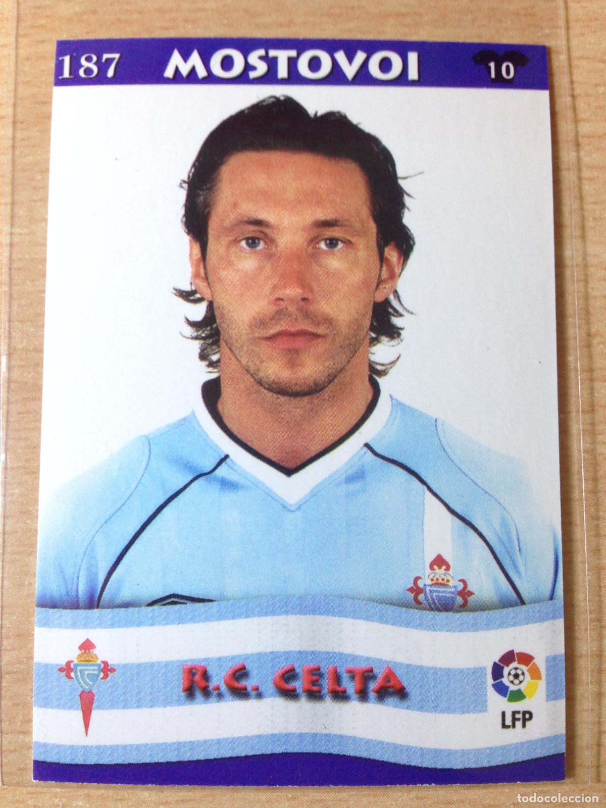 Cartes &agrave; collectionner de Football: 2002-2003 - 187 MOSTOVOI - CELTA DE VIGO - MUNDICROMO TOP LIGA
