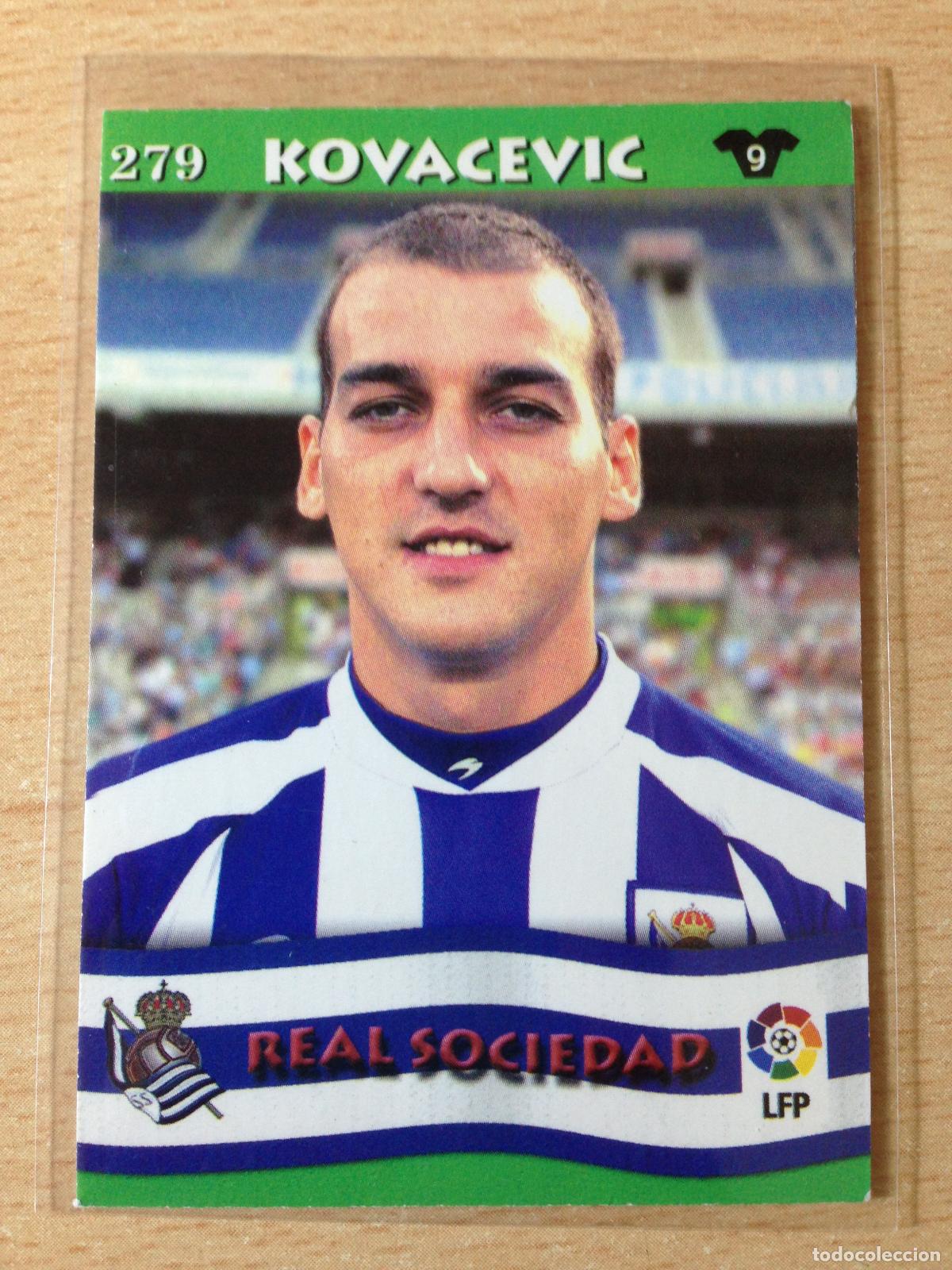Cartes &agrave; collectionner de Football: 2002-2003 - 279 KOVACEVIC - REAL SOCIEDAD - MUNDICROMO TOP LIGA