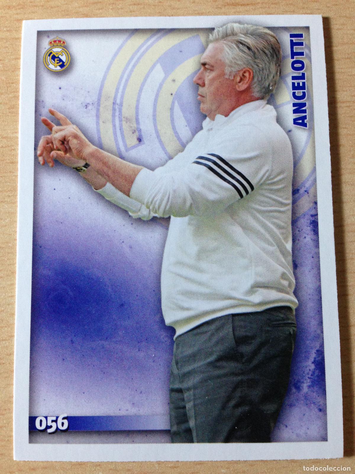 Cartes &agrave; collectionner de Football: 2014-2015 - 56 ANCELOTTI - REAL MADRID - MUNDICROMO