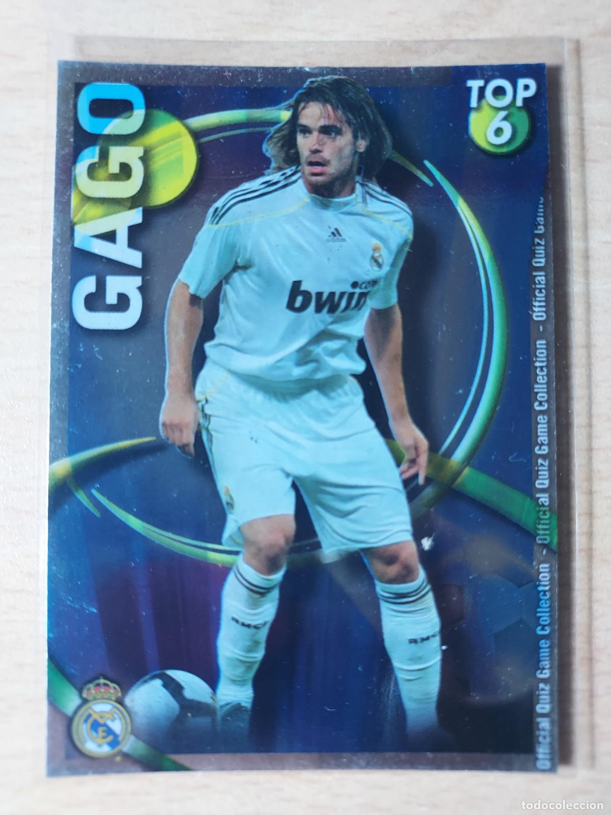 Football Stickers: 2010-2011 - 587 GAGO (LISO AZUL) - REAL MADRID - MUNDICROMO