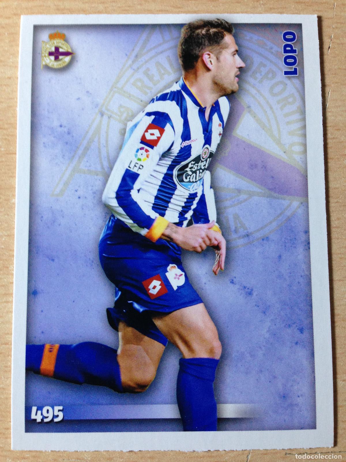 Football Stickers: 2014-2015 - 495 LOPO - DEPORTIVO DE LA CORU&Ntilde;A - MUNDICROMO