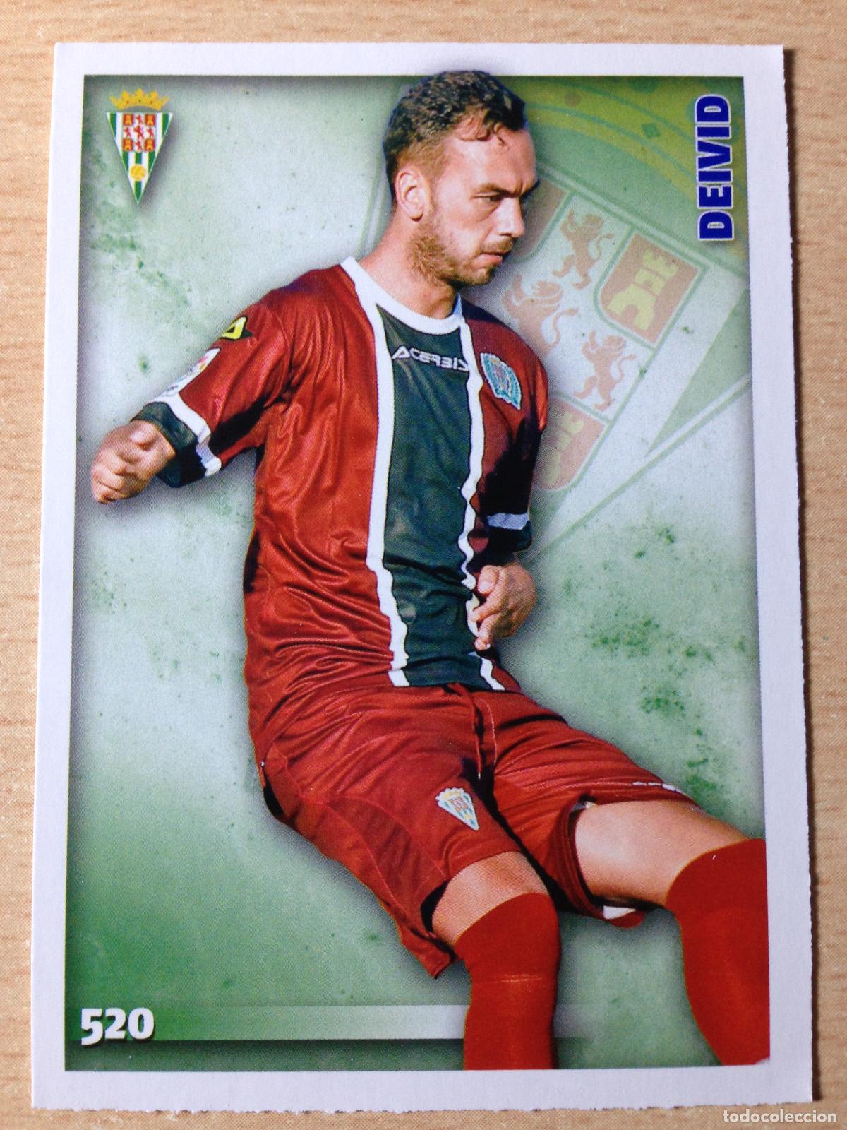 Football Stickers: 2014-2015 - 520 DEIVID - CORDOBA CF - MUNDICROMO