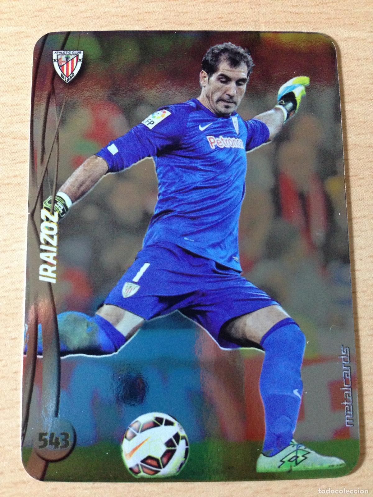 Football Stickers: 2014-2015 - 543 IRAIZOZ - ATHLETIC DE BILBAO - MUNDICROMO