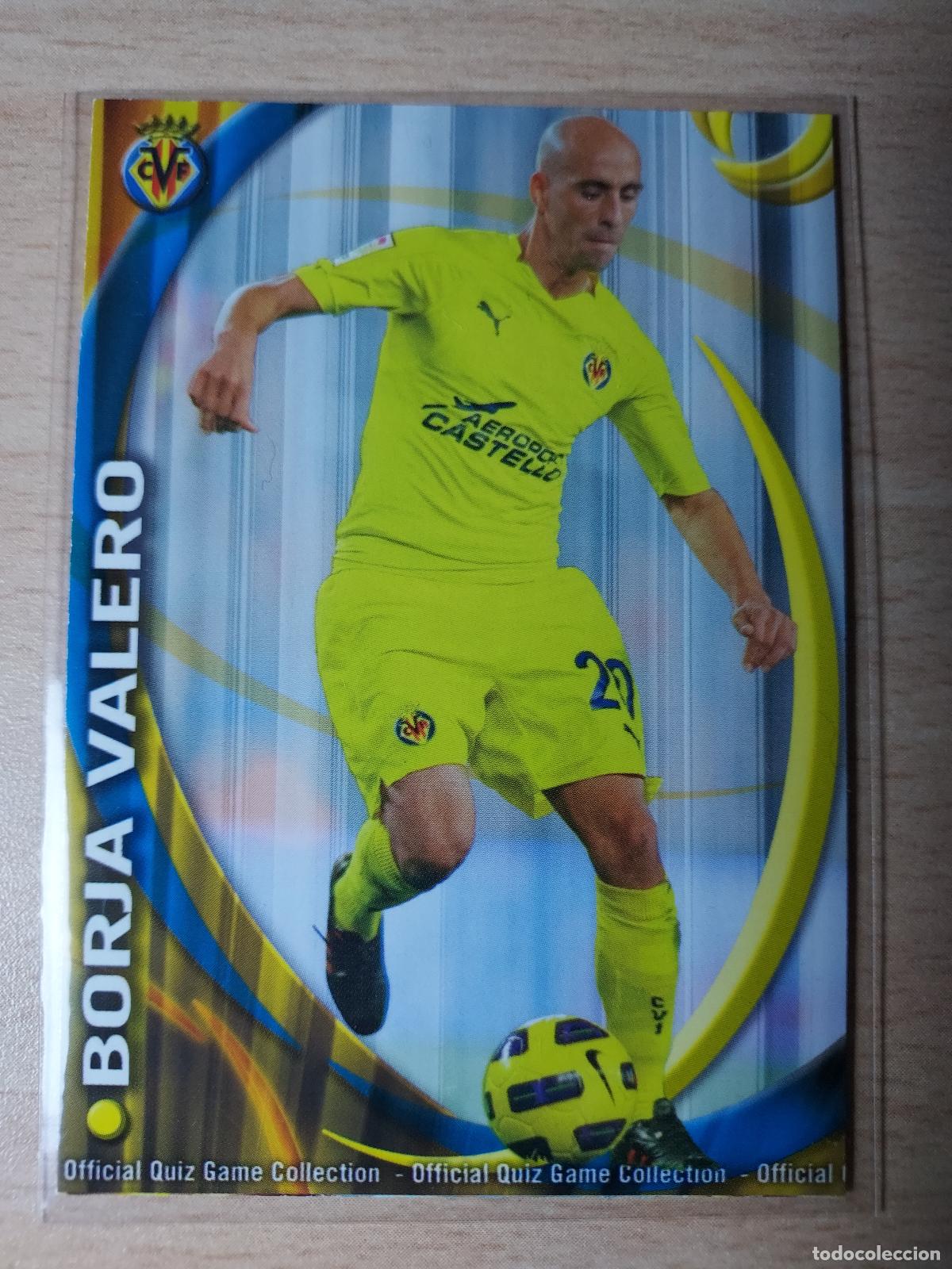 Fu&szlig;ball-Sticker: 2010-2011 - 1177 BORJA VALERO - VILLARREAL CF - MUNDICROMO