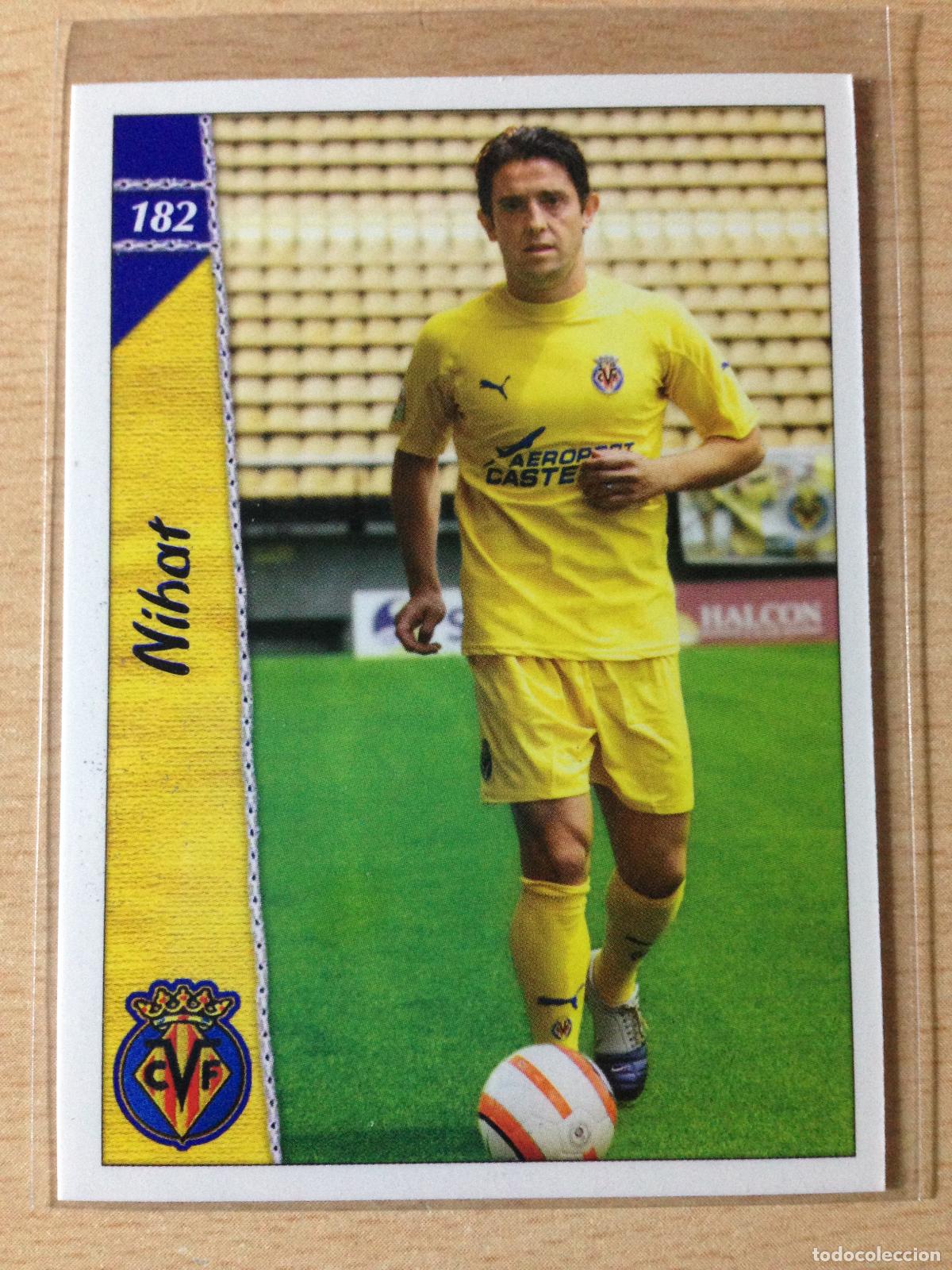 Figurine di Calcio: 2006-2007 - 182 NIHAT - VILLARREAL CF - MUNDICROMO