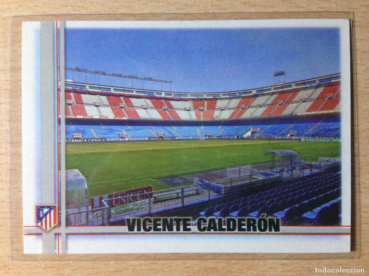 Figurine di Calcio: 2006-2007 - 245 VICENTE CALDERON - ATLETICO DE MADRID - MUNDICROMO