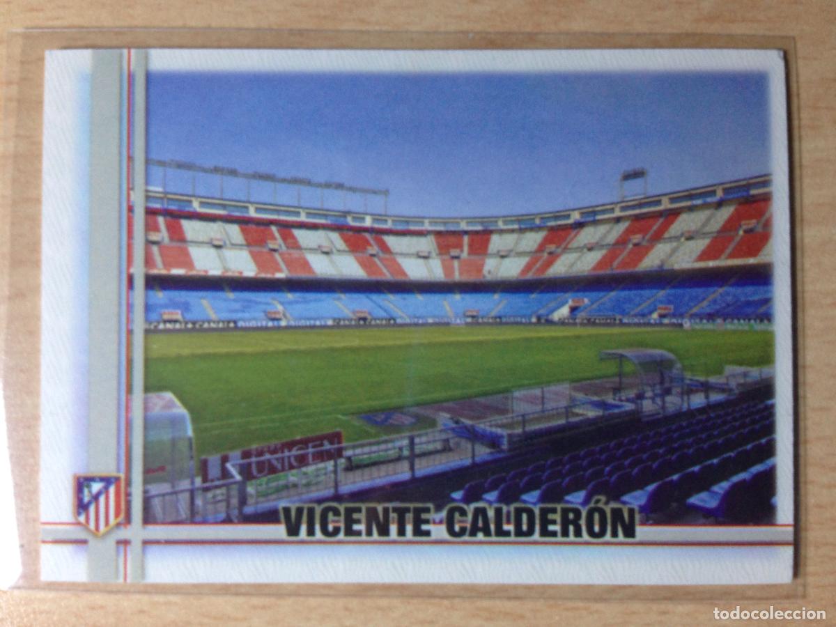 Figurine di Calcio: 2006-2007 - 245 VICENTE CALDERON - ATLETICO DE MADRID - MUNDICROMO