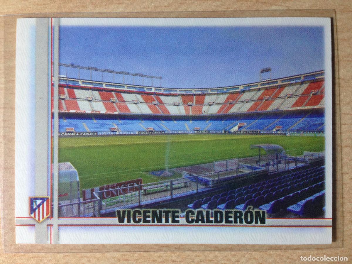 Figurine di Calcio: 2006-2007 - 245 VICENTE CALDERON - ATLETICO DE MADRID - MUNDICROMO