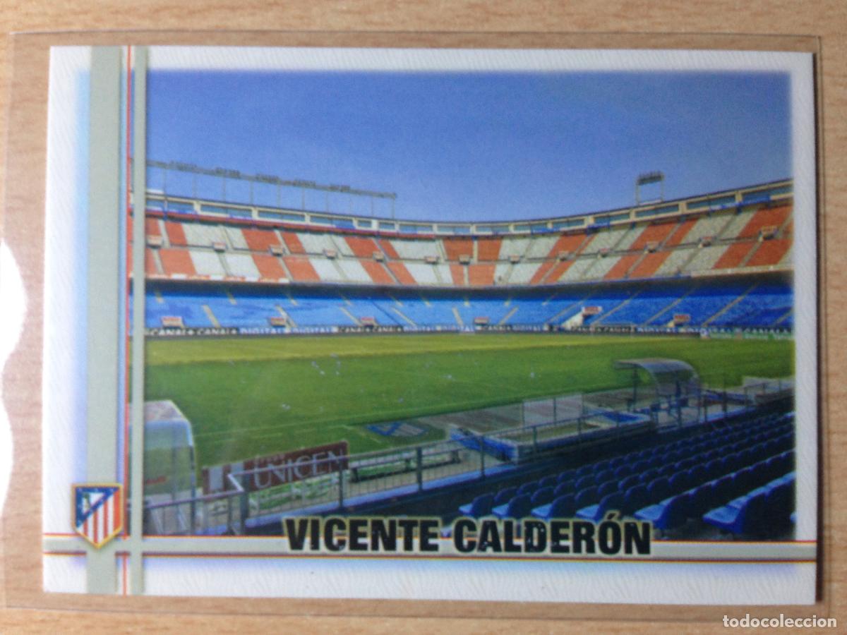 Figurine di Calcio: 2006-2007 - 245 VICENTE CALDERON - ATLETICO DE MADRID - MUNDICROMO