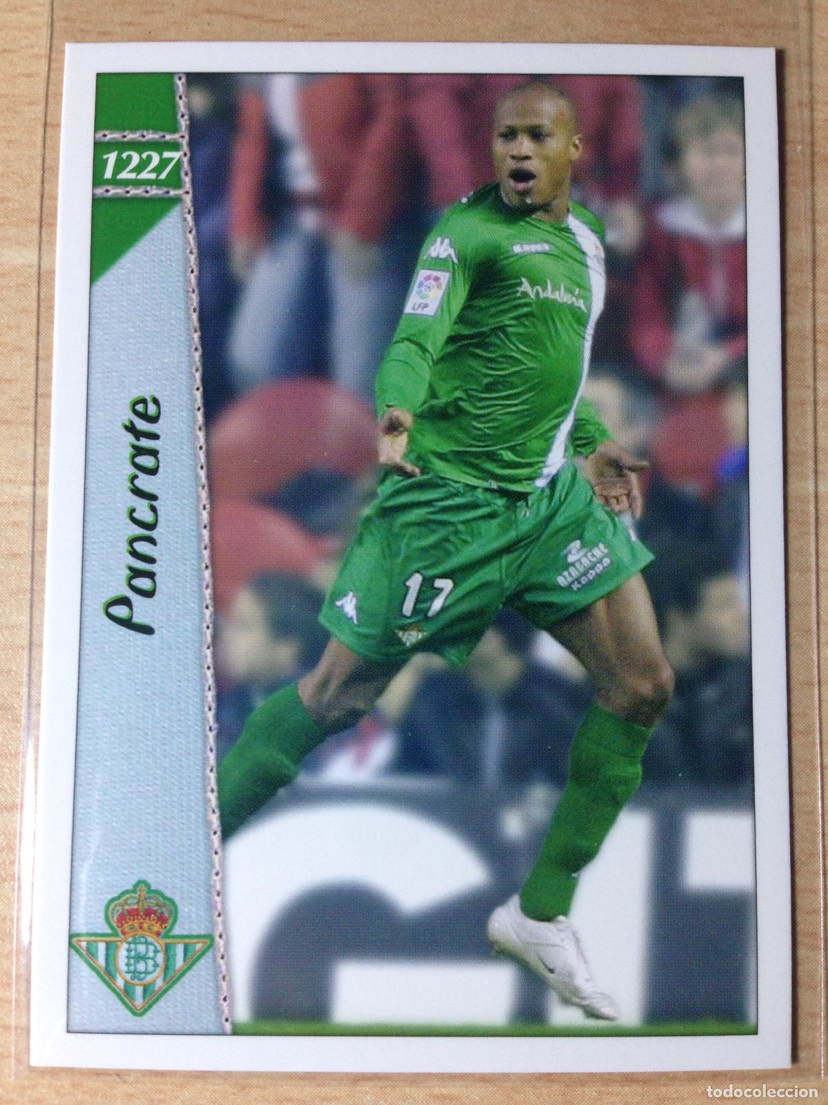 Figurine di Calcio: 2006-2007 - 1227 PANCRATE - REAL BETIS - MUNDICROMO