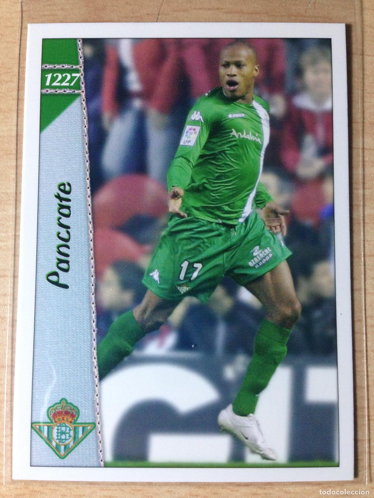 Figurine di Calcio: 2006-2007 - 1227 PANCRATE - REAL BETIS - MUNDICROMO