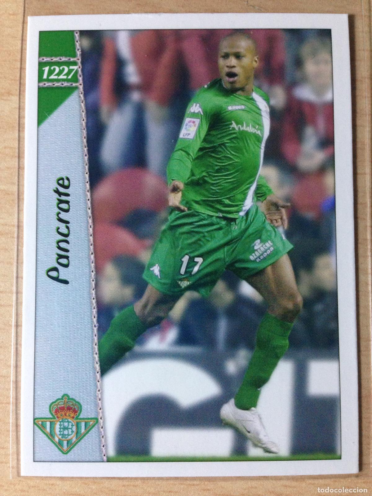 Figurine di Calcio: 2006-2007 - 1227 PANCRATE - REAL BETIS - MUNDICROMO