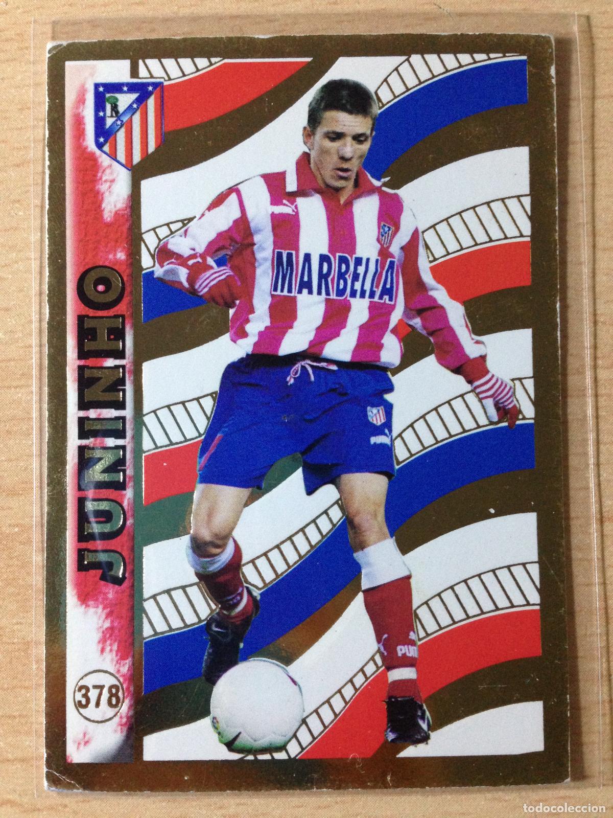 Figurine di Calcio: 1998-1999 - 378 JUNINHO - ATLETICO DE MADRID - MUNDICROMO