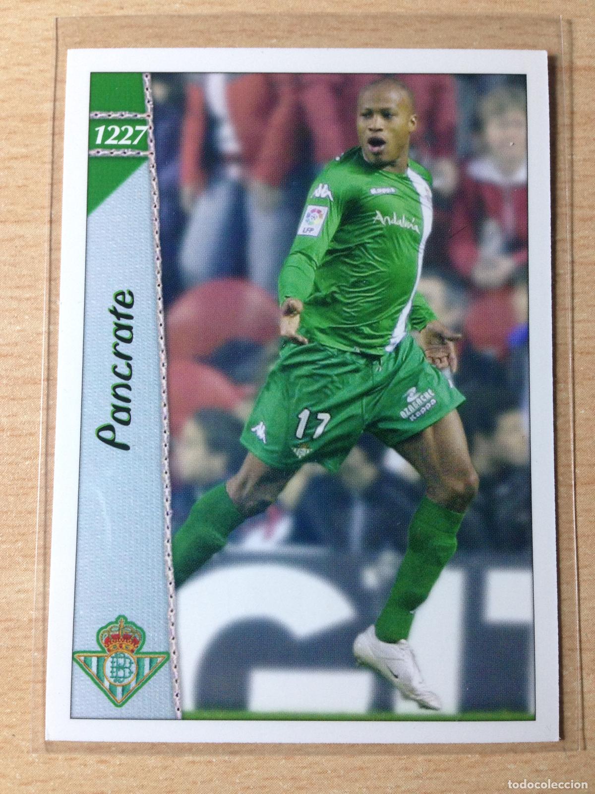 Figurine di Calcio: 2006-2007 - 1227 PANCRATE - REAL BETIS - MUNDICROMO