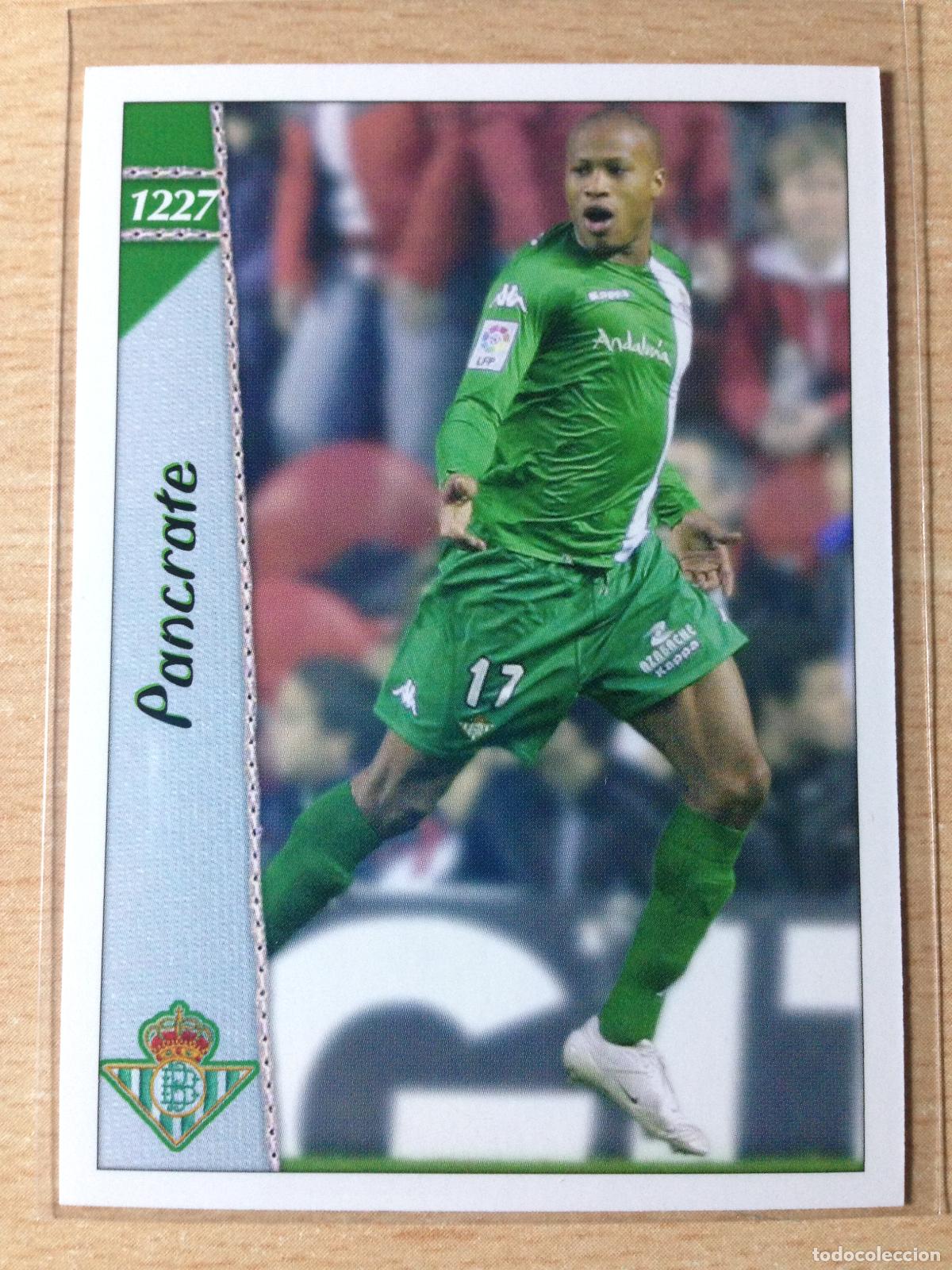 Figurine di Calcio: 2006-2007 - 1227 PANCRATE - REAL BETIS - MUNDICROMO