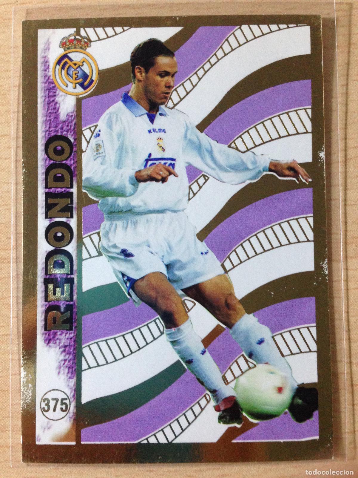 Figurine di Calcio: 1998-1999 - 375 REDONDO - REAL MADRID - MUNDICROMO