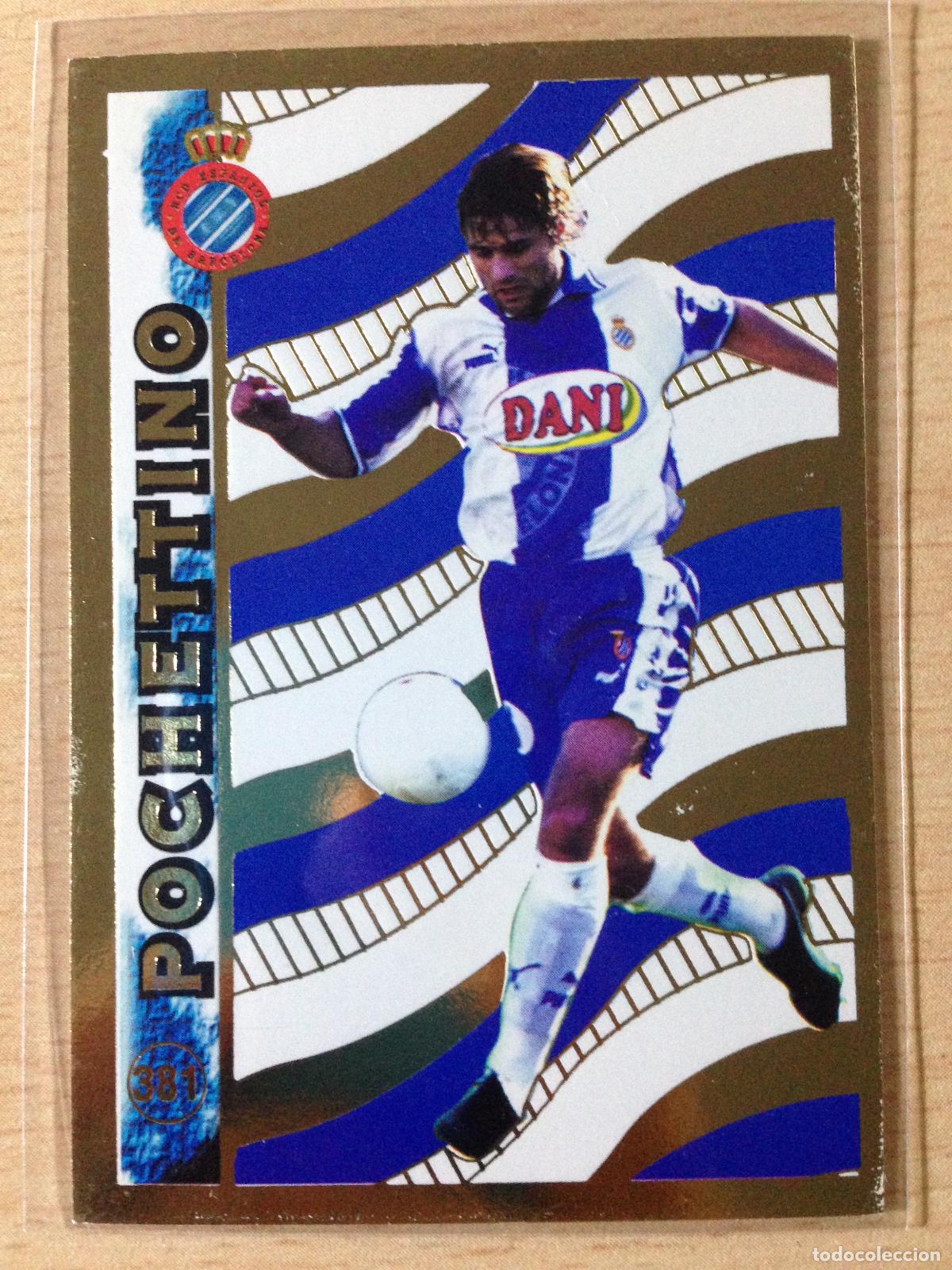 Figurine di Calcio: 1998-1999 - 381 POCHETTINO - RCD ESPANYOL - MUNDICROMO