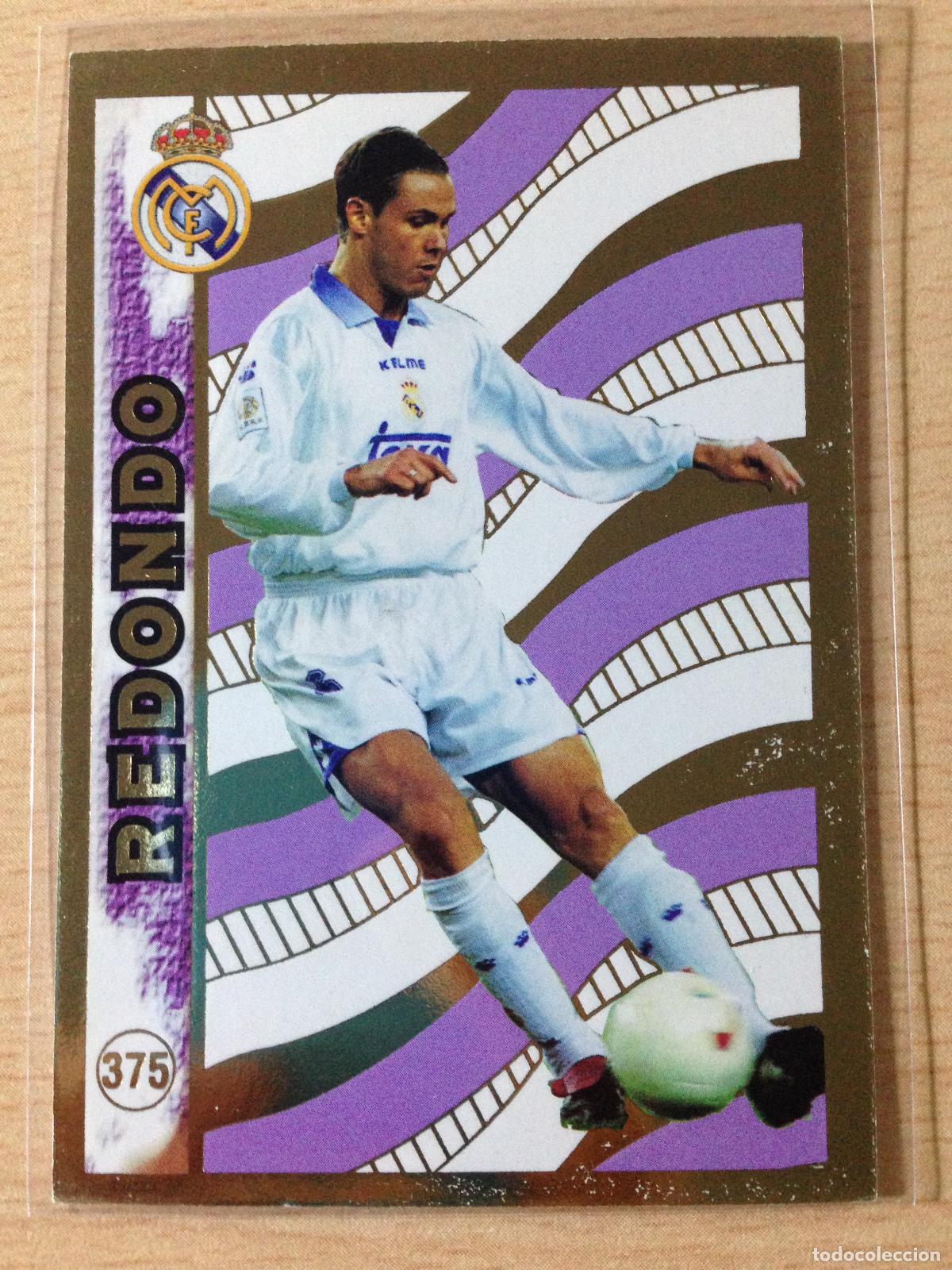 Figurine di Calcio: 1998-1999 - 375 REDONDO - REAL MADRID - MUNDICROMO