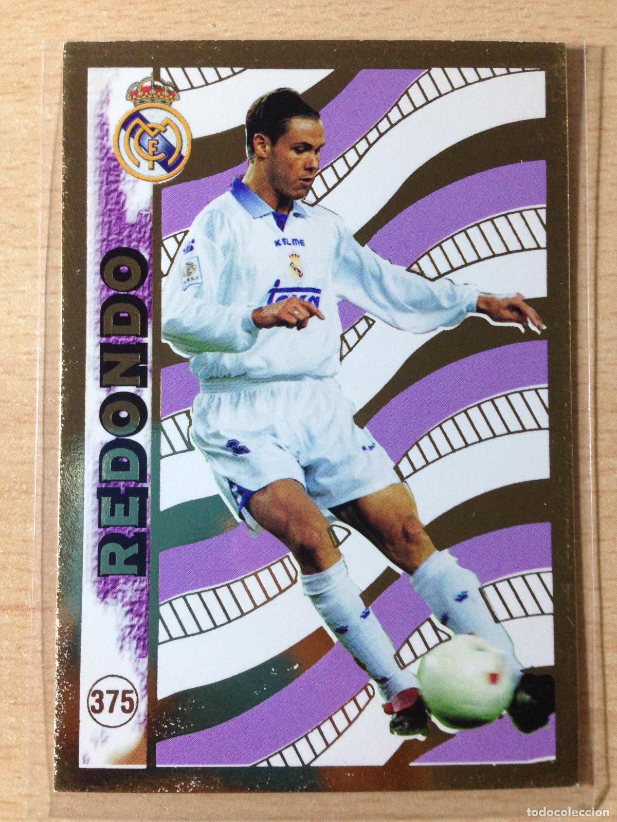 Figurine di Calcio: 1998-1999 - 375 REDONDO - REAL MADRID - MUNDICROMO