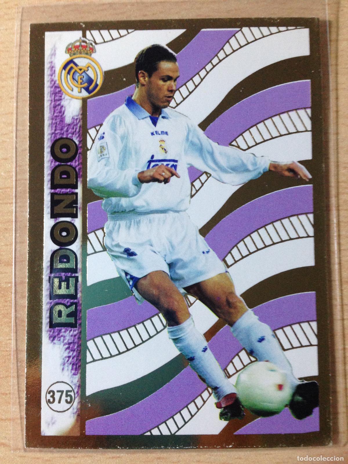 Figurine di Calcio: 1998-1999 - 375 REDONDO - REAL MADRID - MUNDICROMO