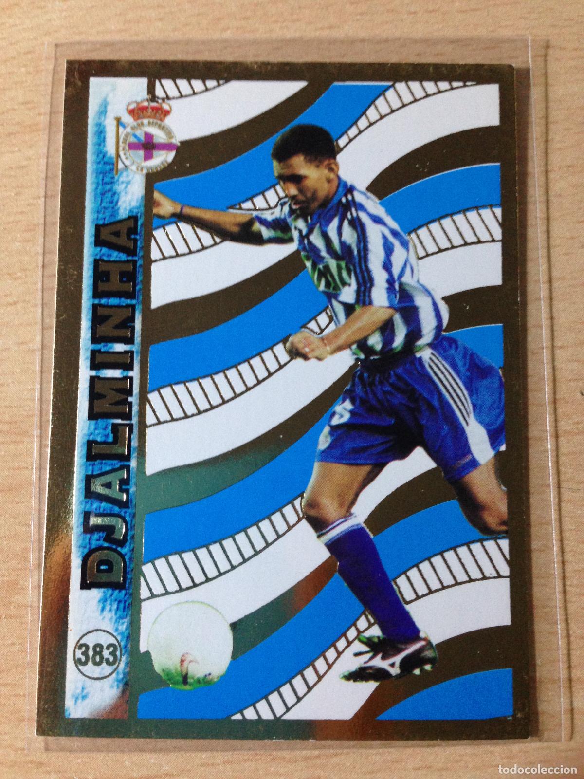 Figurine di Calcio: 1998-1999 - 383 DJALMINHA - DEPORTIVO DE LA CORU&Ntilde;A - MUNDICROMO