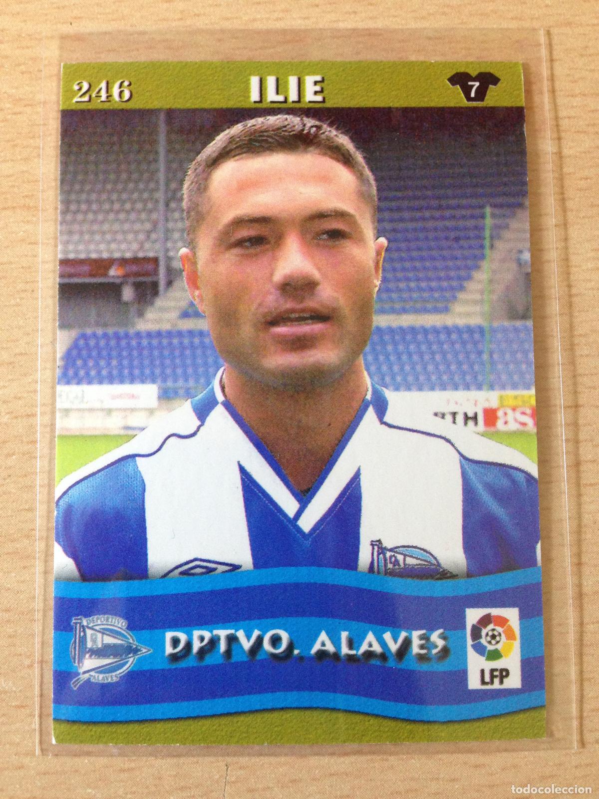 Football Stickers: 2002-2003 - 246 ILIE - DEPORTIVO ALAVES - MUNDICROMO TOP LIGA