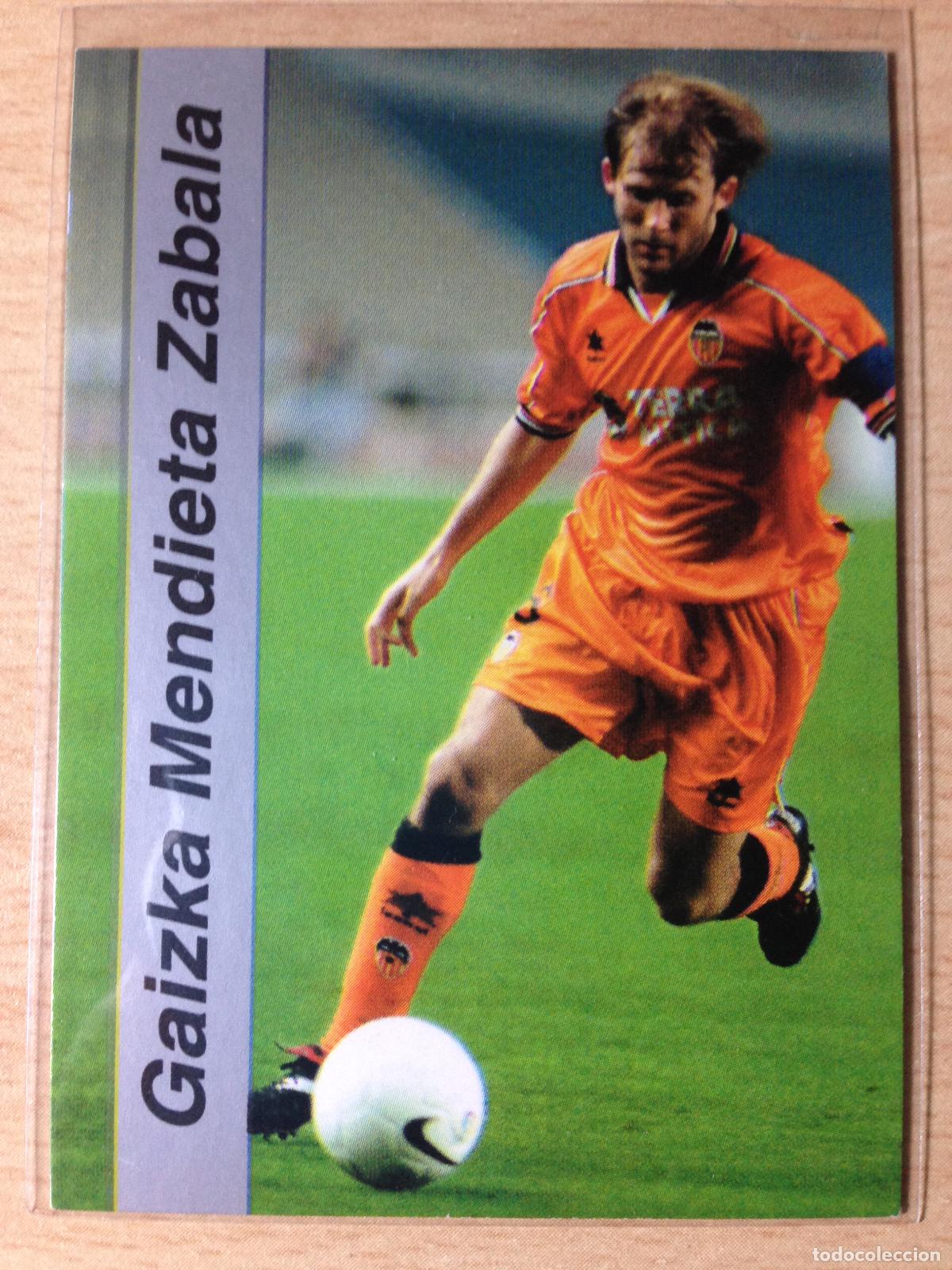 Football Stickers: 2000-2001 - 455 MENDIETA - VALENCIA CF - MUNDICROMO