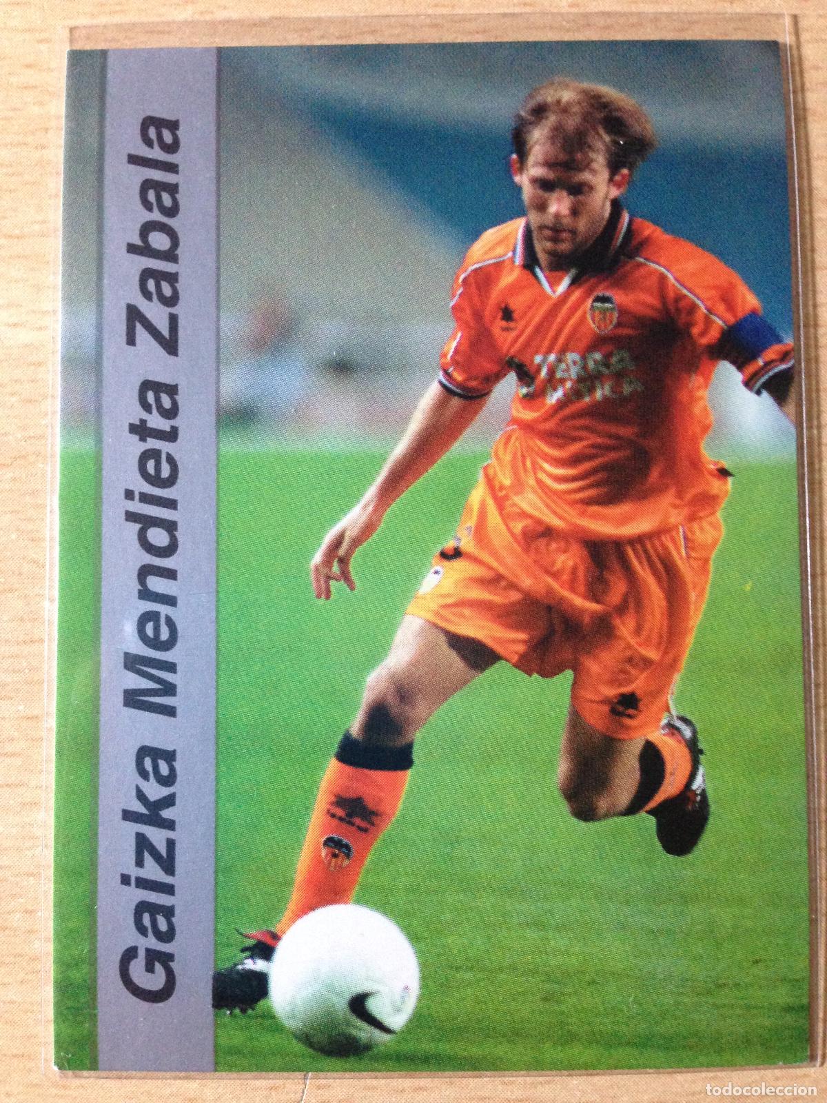 Cartes &agrave; collectionner de Football: 2000-2001 - 455 MENDIETA - VALENCIA CF - MUNDICROMO