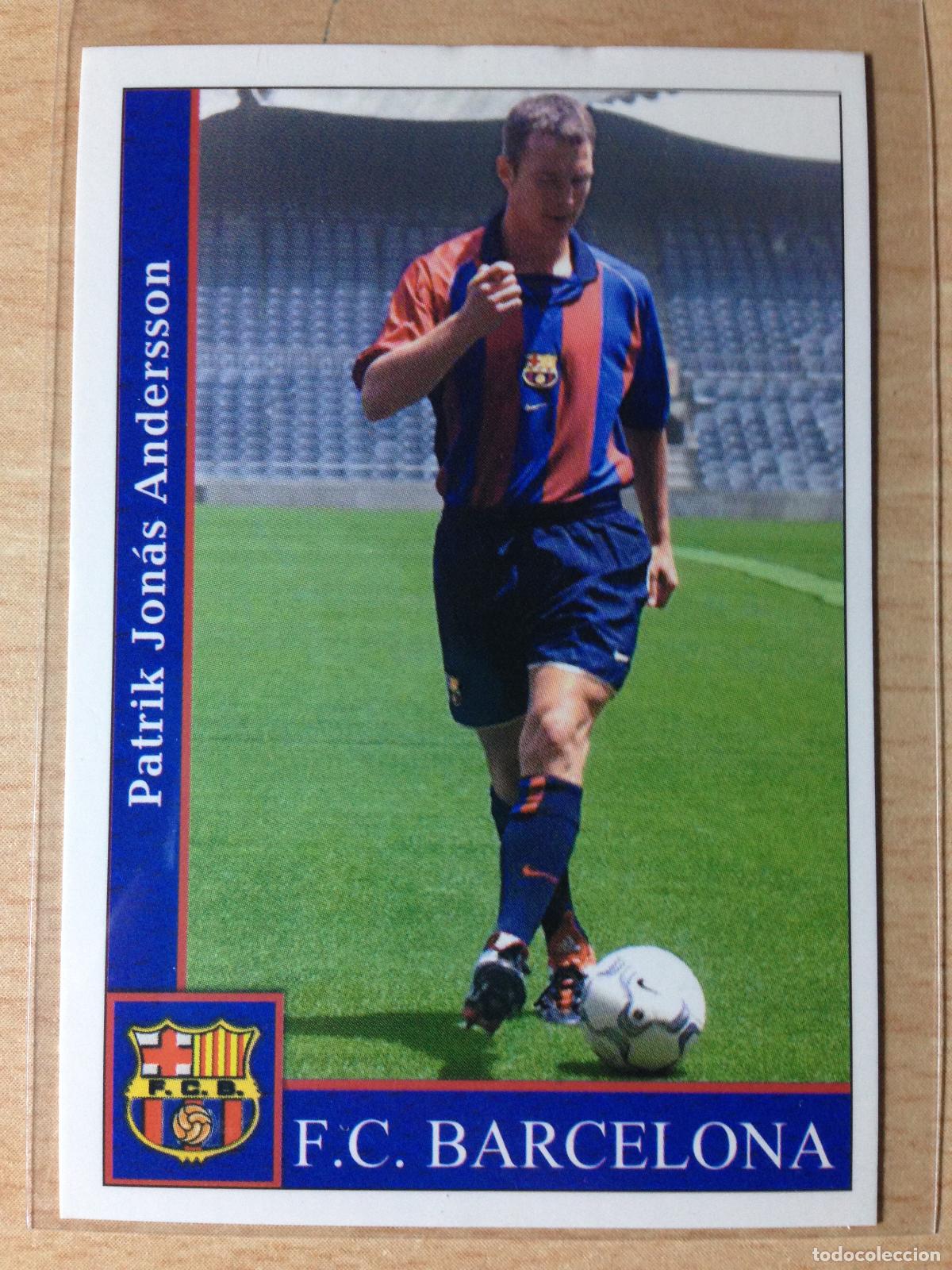 Cartes &agrave; collectionner de Football: 2001-2002 - 76 ANDERSSON - FC BARCELONA - MUNDICROMO