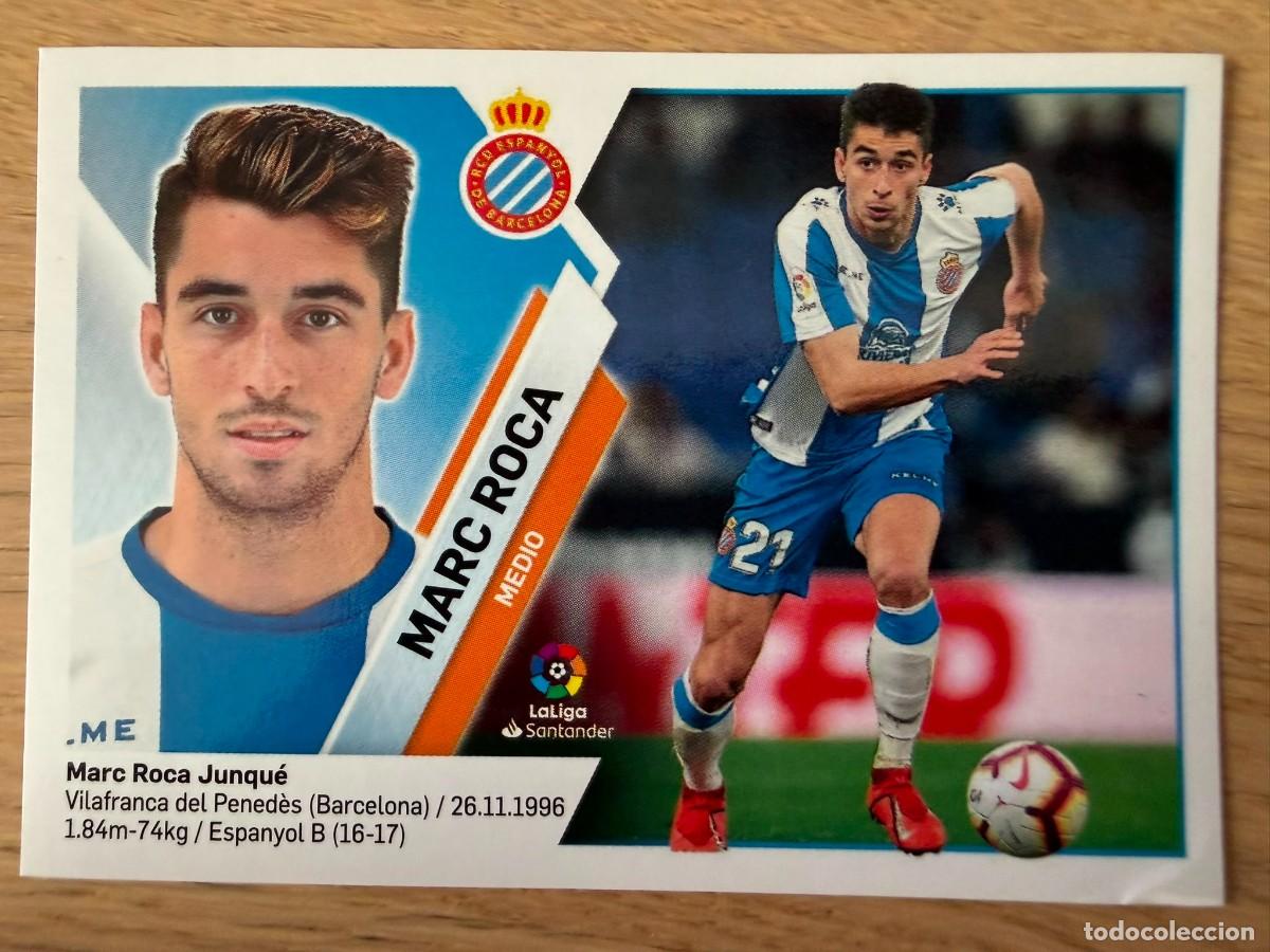 Cromos de f&uacute;tbol: 8 MARC ROCA ESPANYOL ESPA&Ntilde;OL 19 20 2019 2020 LIGA SANTANDER COLECCIONES ESTE SIN PEGAR STICKER