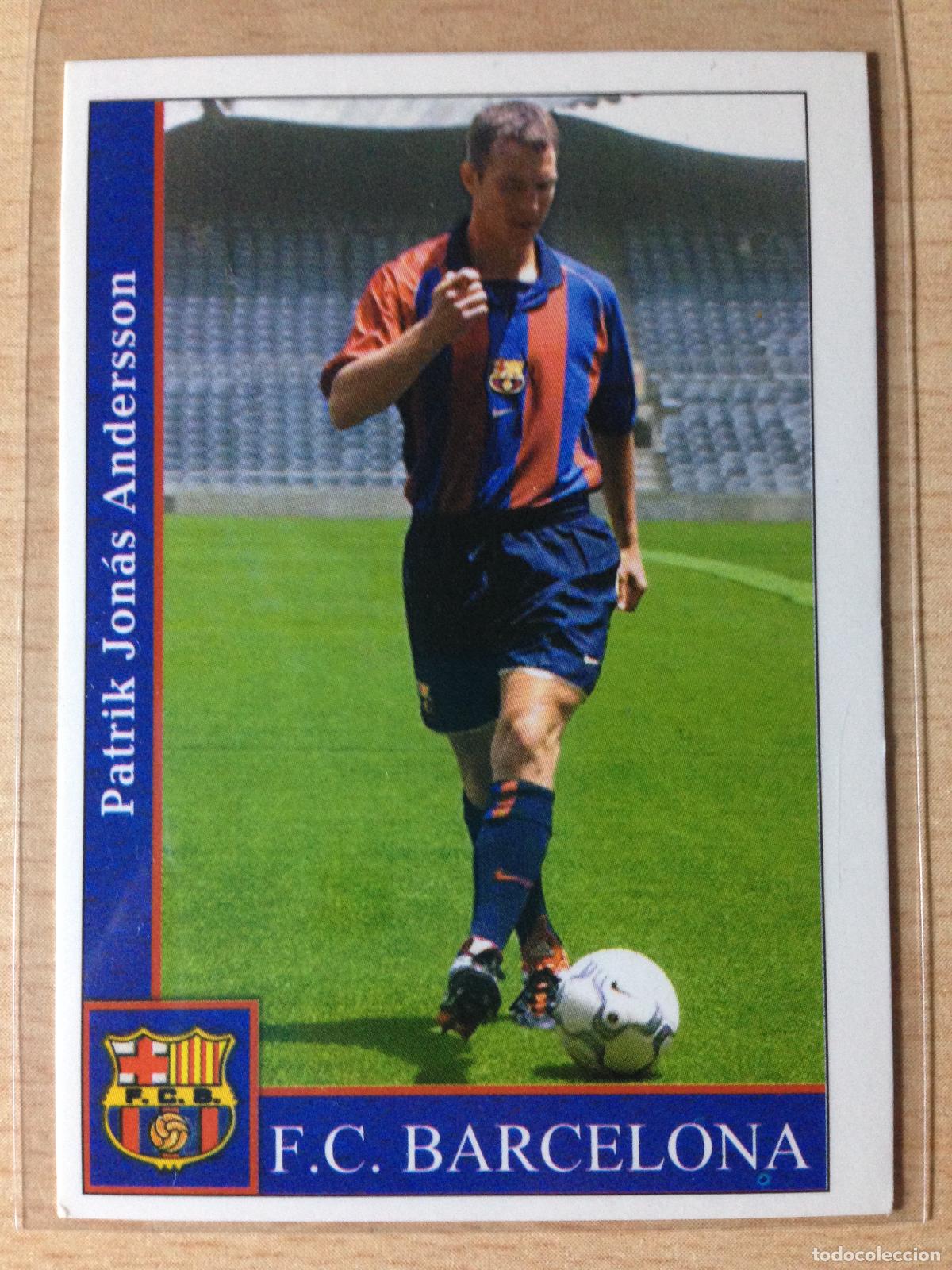 Cartes &agrave; collectionner de Football: 2001-2002 - 76 ANDERSSON - FC BARCELONA - MUNDICROMO