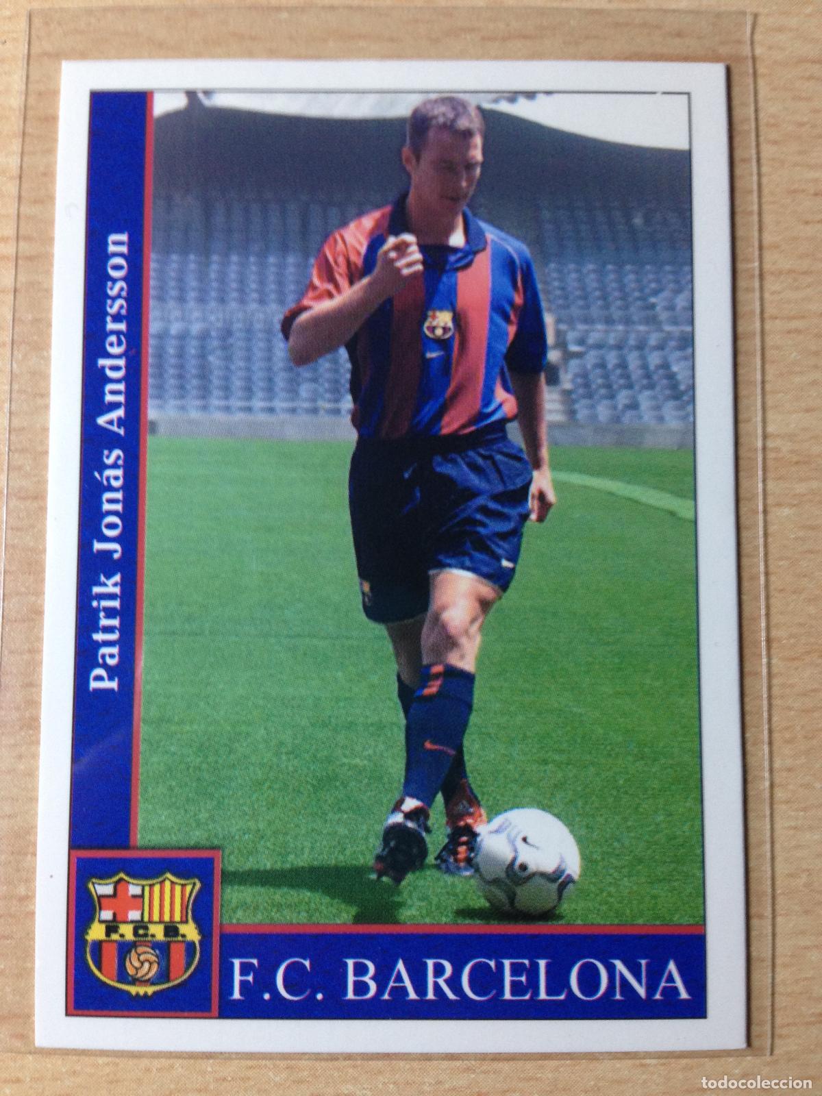 Cromos de Futebol: 2001-2002 - 76 ANDERSSON - FC BARCELONA - MUNDICROMO
