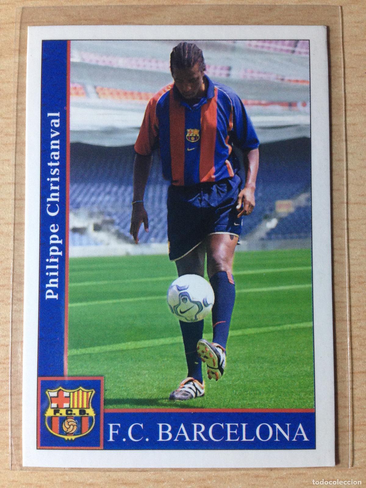 Cromos de Futebol: 2001-2002 - 79 CHRISTANVAL - FC BARCELONA - MUNDICROMO