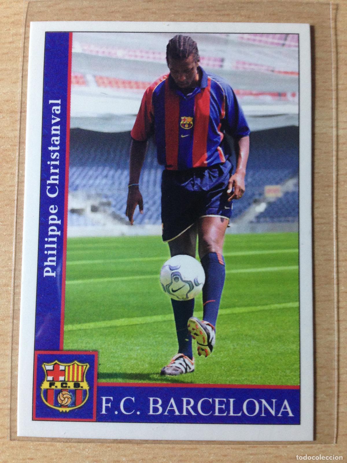 Cromos de Futebol: 2001-2002 - 79 CHRISTANVAL - FC BARCELONA - MUNDICROMO