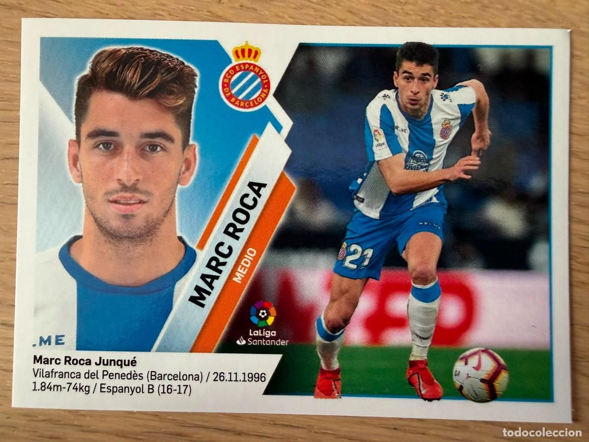 Cromos de f&uacute;tbol: 8 MARC ROCA ESPANYOL ESPA&Ntilde;OL 19 20 2019 2020 LIGA SANTANDER COLECCIONES ESTE SIN PEGAR STICKER