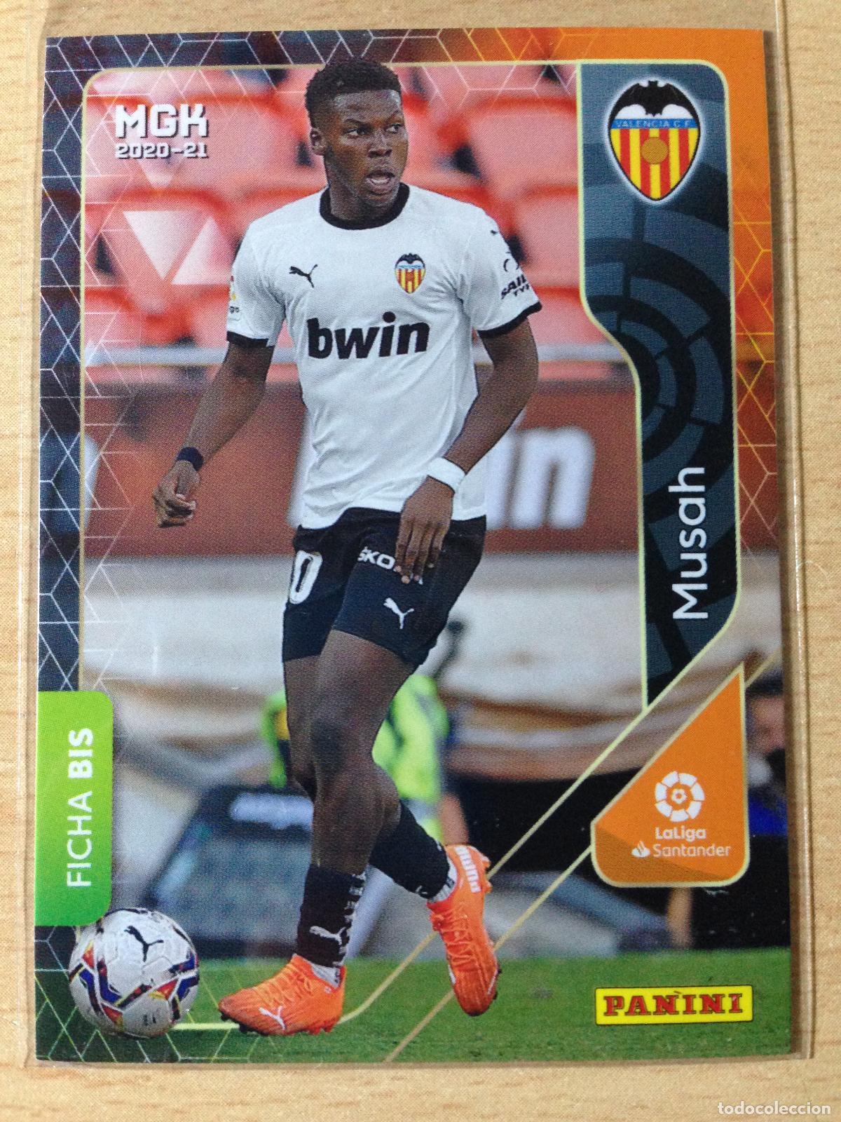 Cromos de Futebol: 2020-2021 - 300 BIS MUSAH - VALENCIA CF - MUNDICROMO